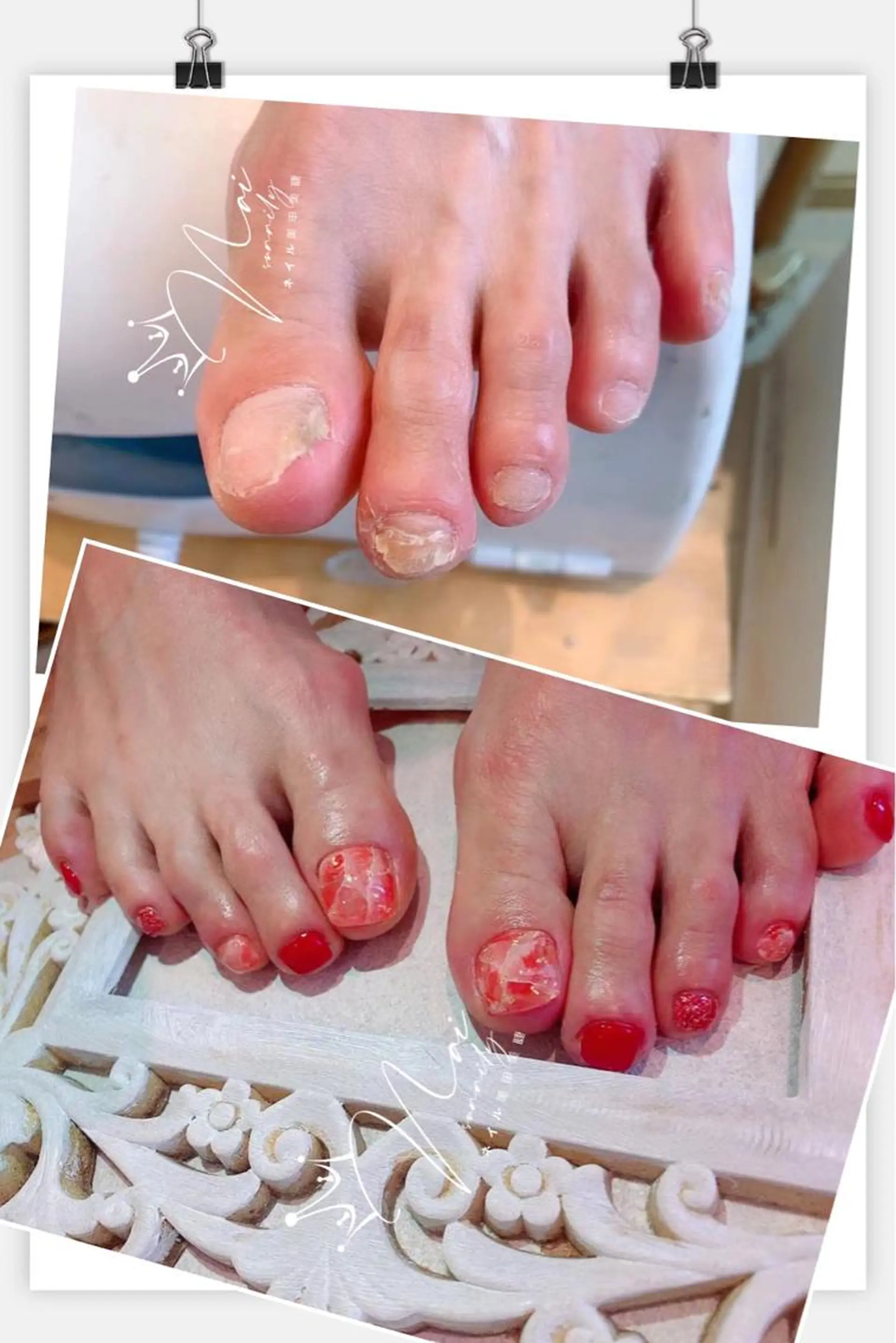 ネイル 長さだし専門店 M2 rikaのネイルデザイン