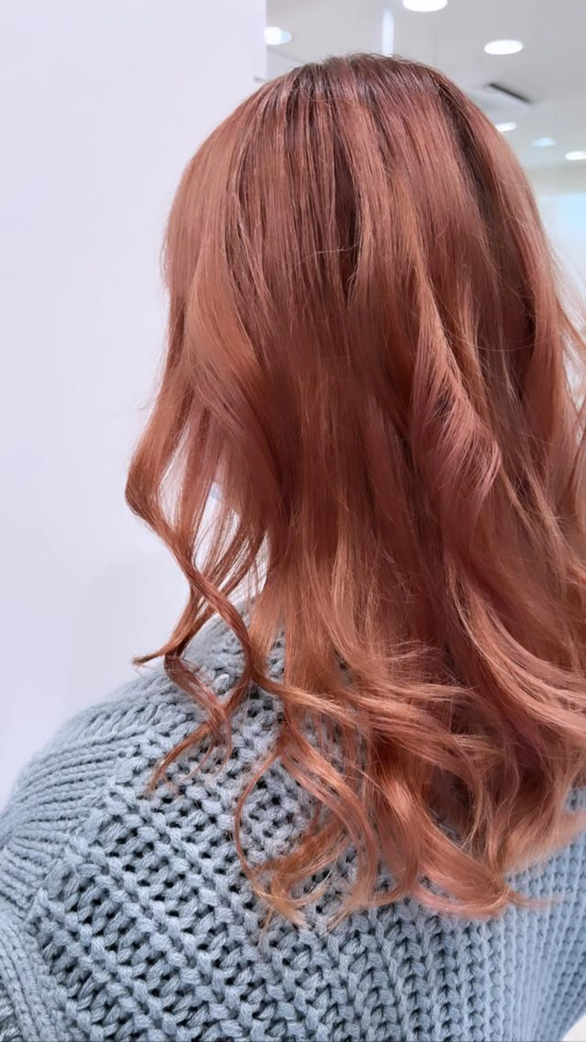 ロング カラー ベージュカラー ブリーチ ピンクカラー ピンクベージュ カット ヘアカラー hair  Freak所属・山森 大地のヘアスタイル