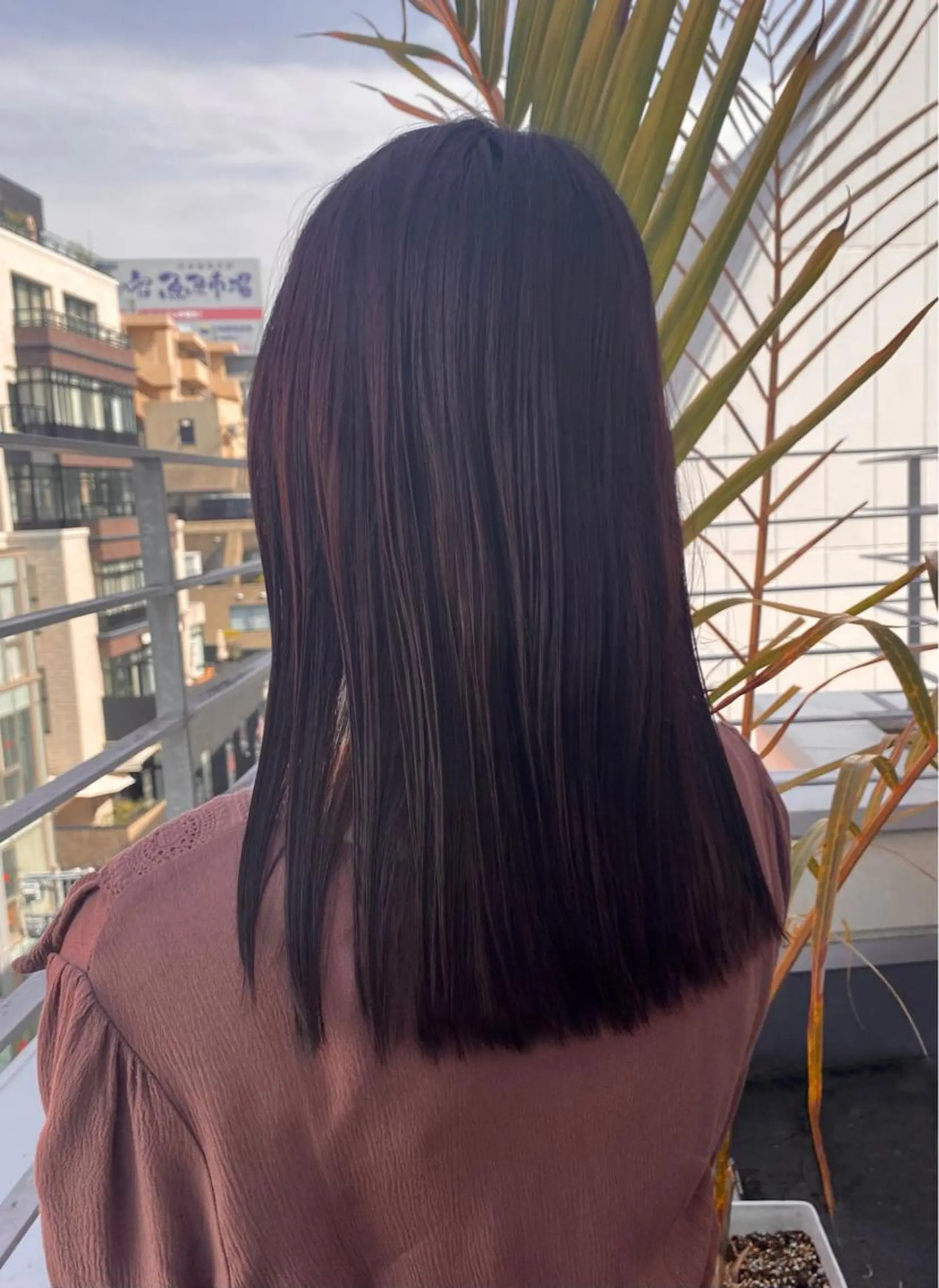 ミディアム カラー ブラウンカラー 暖色カラー/天神/ ヘイマサクラのヘアスタイル