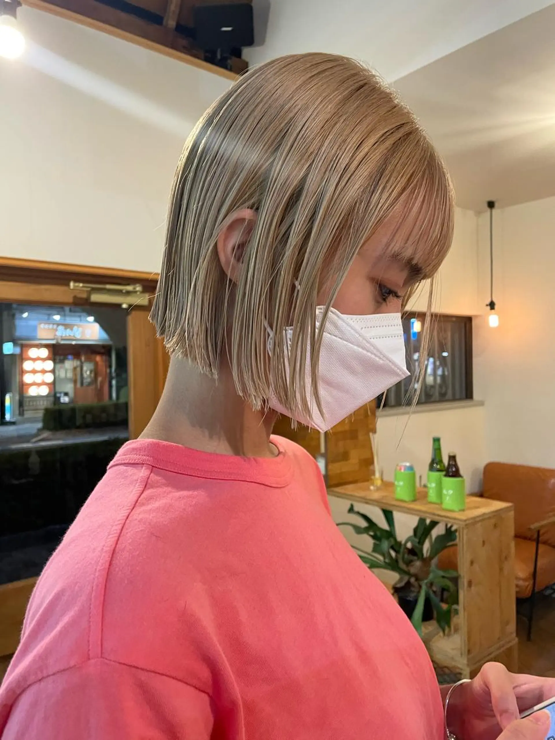 ショート カラー soi 小島陽香のヘアスタイル