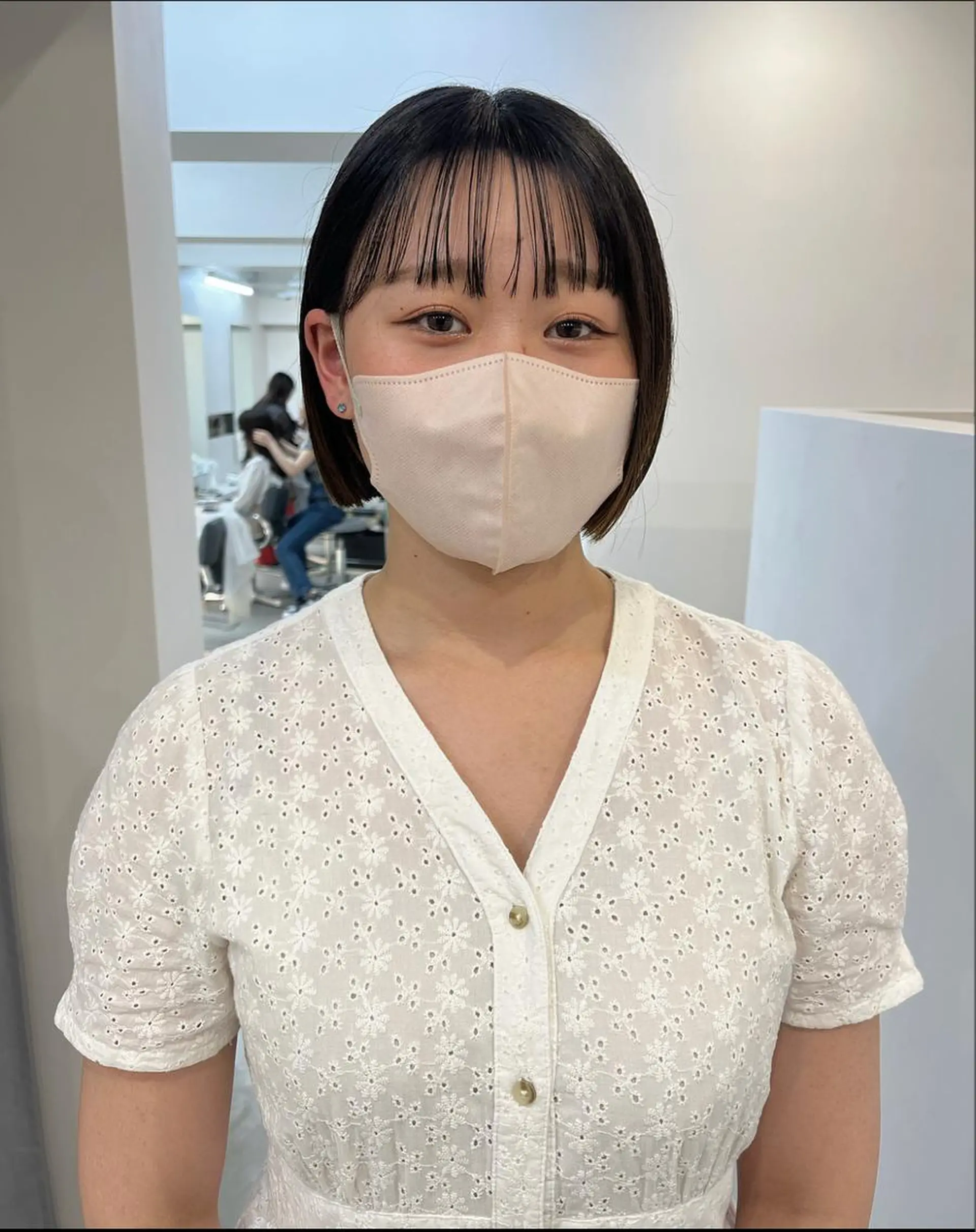 ミディアム ボブ ハルカ/ fit standのヘアスタイル