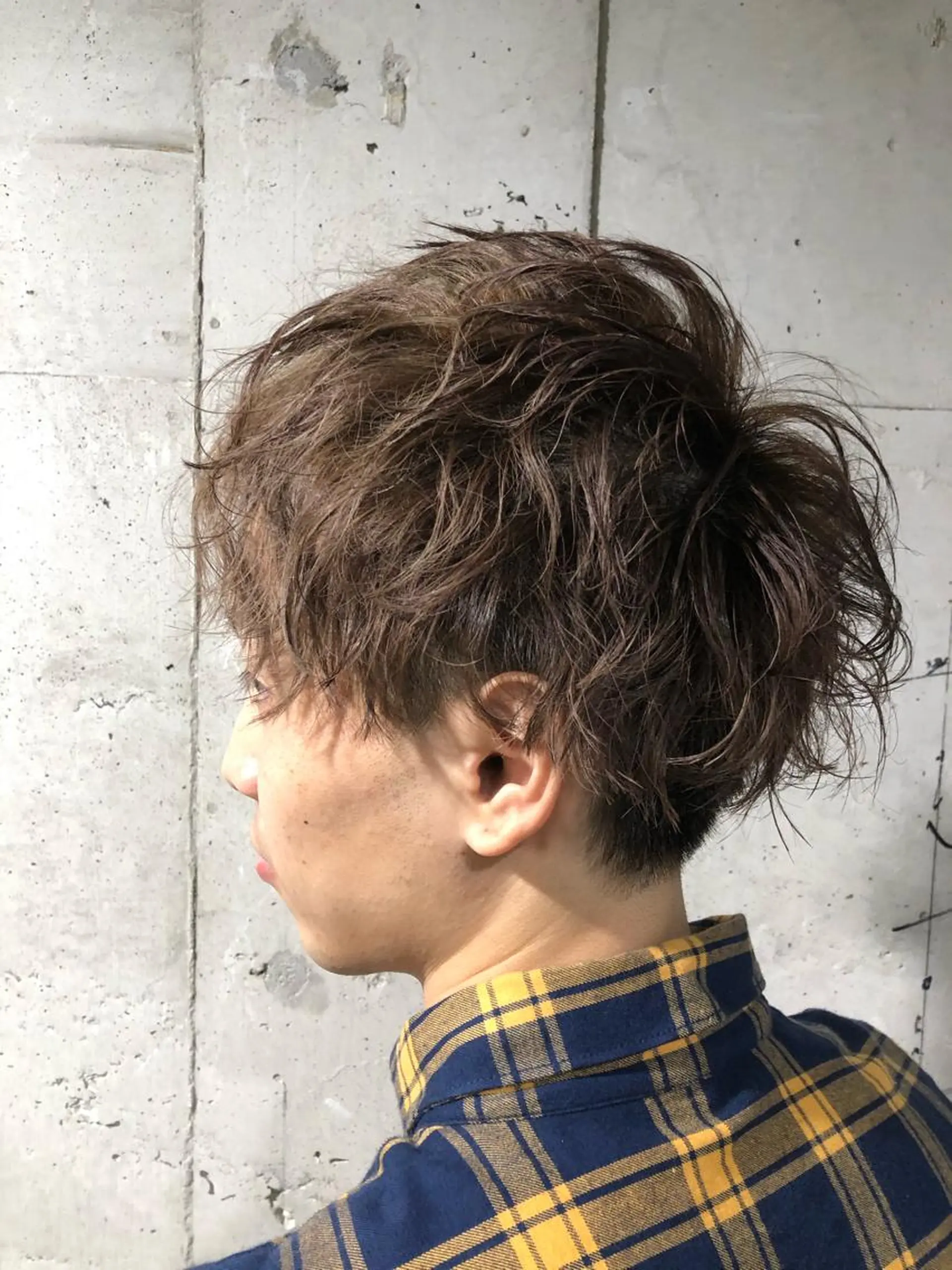 ショート カラー パーマ メンズ カット パーマ ヘッドスパ Nero✂︎ officialのヘアスタイル