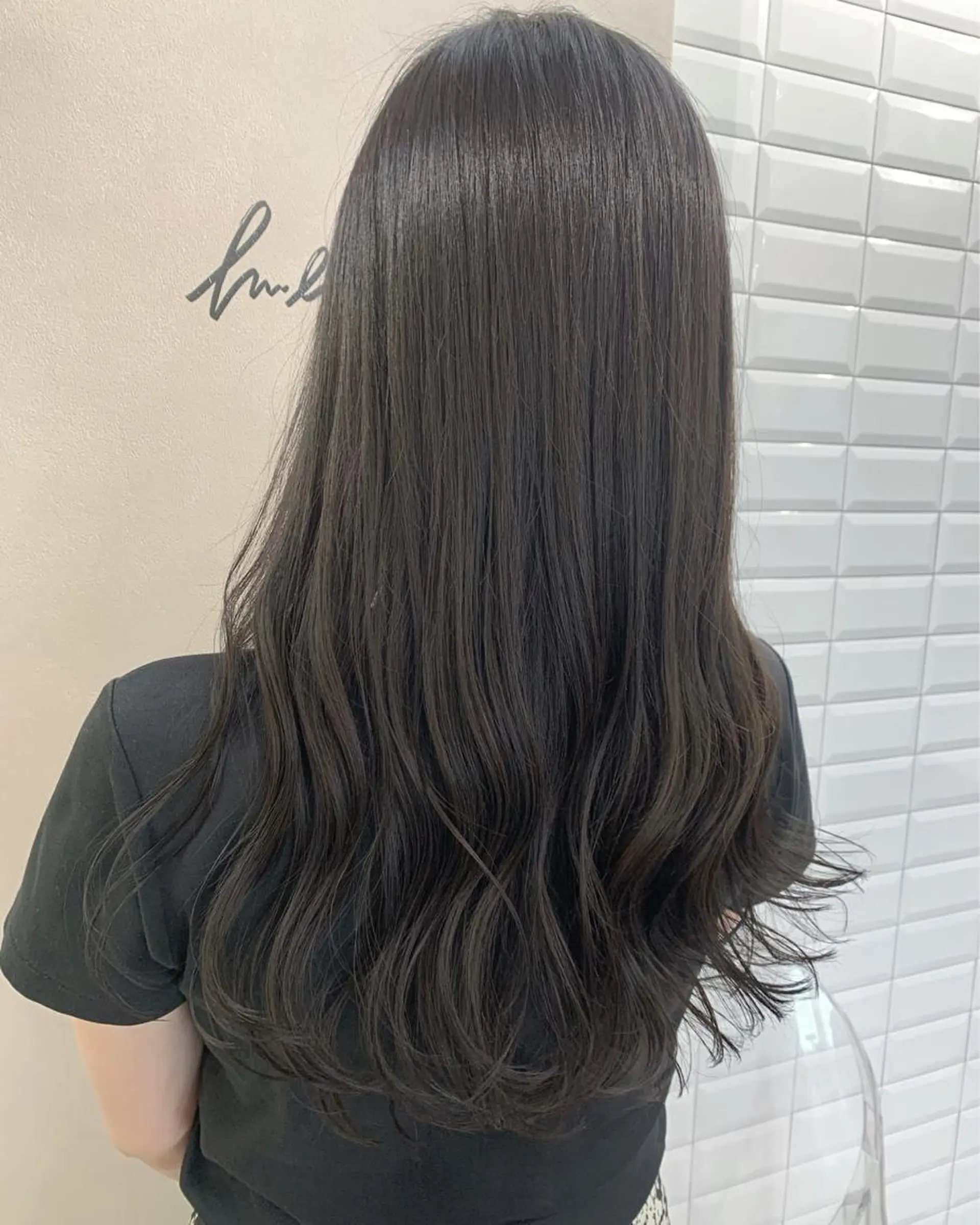 ロング カラー 透明感カラー カット ヘアカラー トリートメント hub hair レイヤー/透明感のヘアスタイル