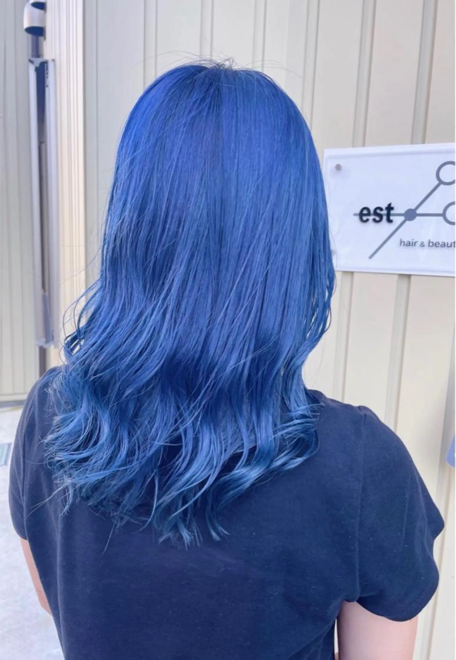 セミロング カラー ケアブリーチ /髪質 改善/古橋圭史郎のヘアスタイル