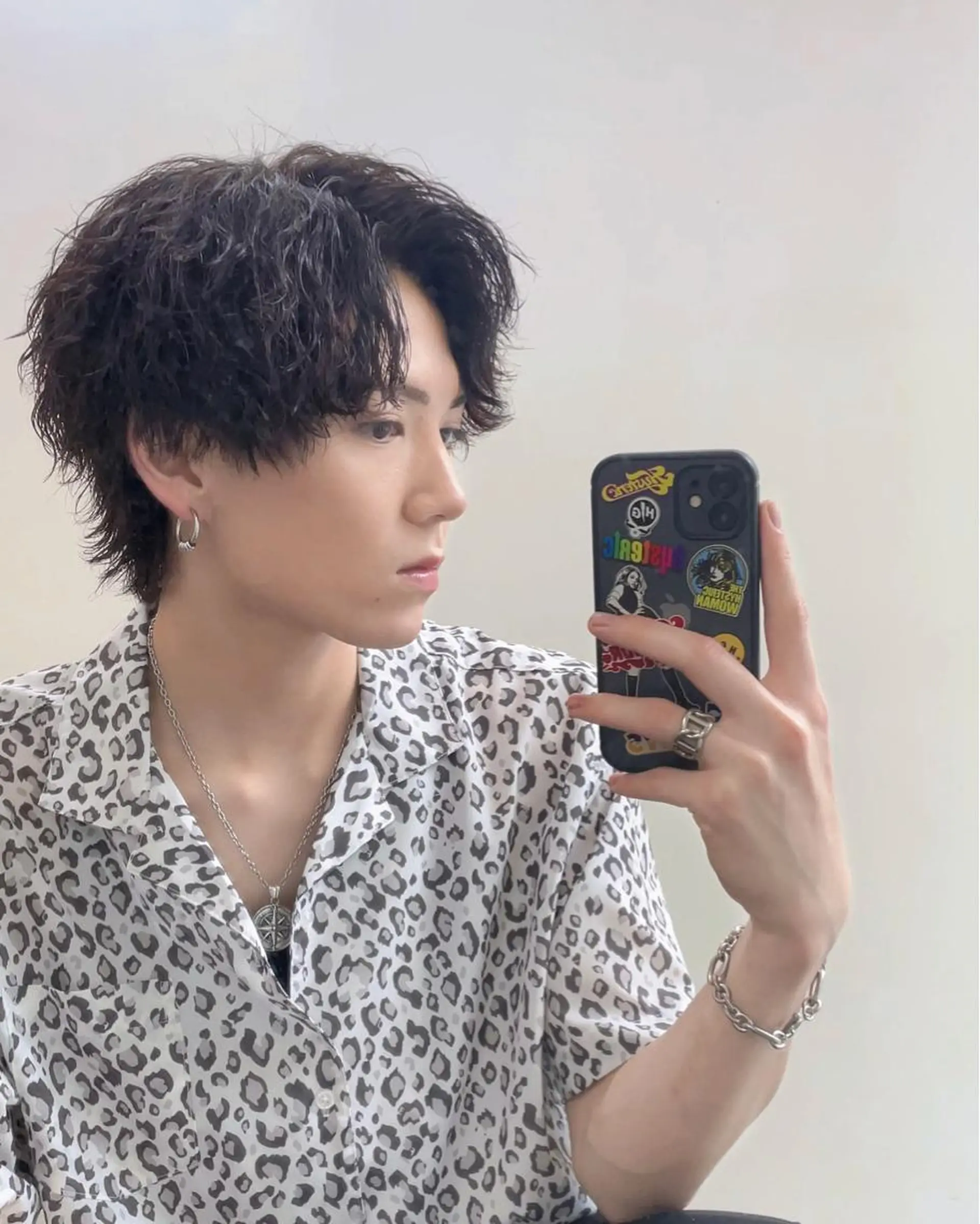 ショート パーマ メンズ OVARL by apish所属・【メンズパーマ】 横田結希のヘアスタイル