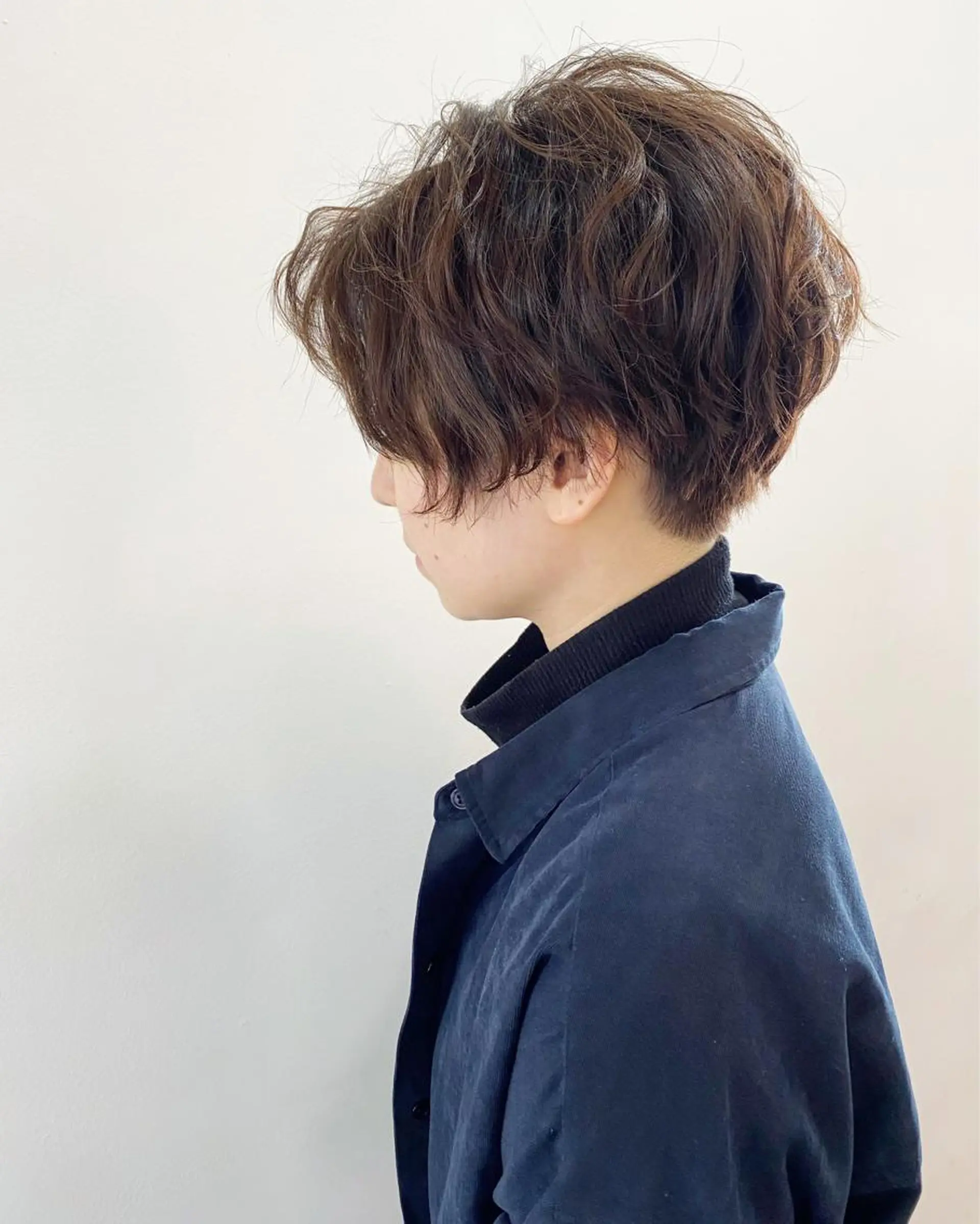 ショート カラー ハンサムショート ショートヘア フラム所属・WATANABE MISAKIのヘアスタイル