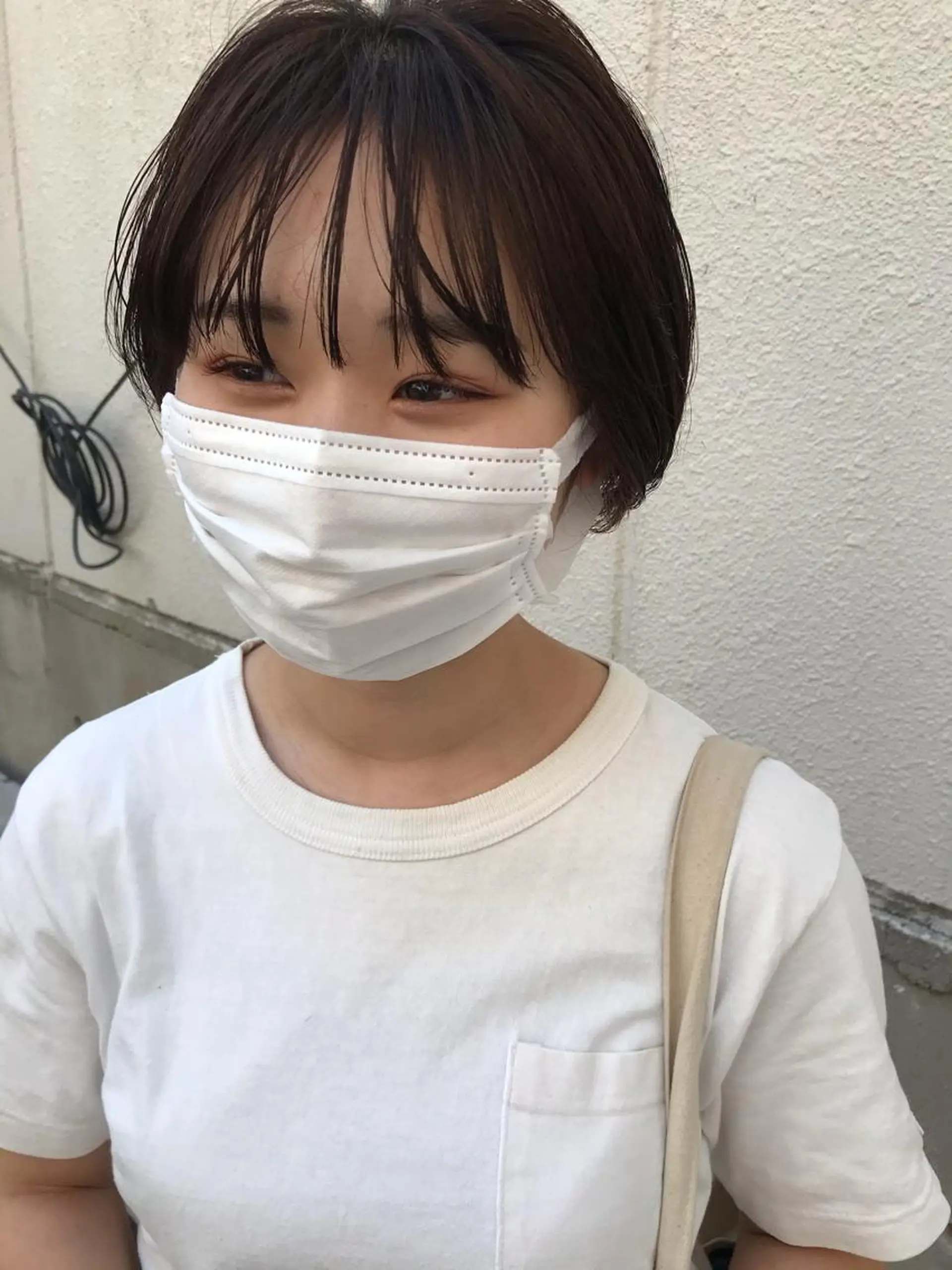 ショート カット ヘアカラー トリートメント さの あやねのヘアスタイル