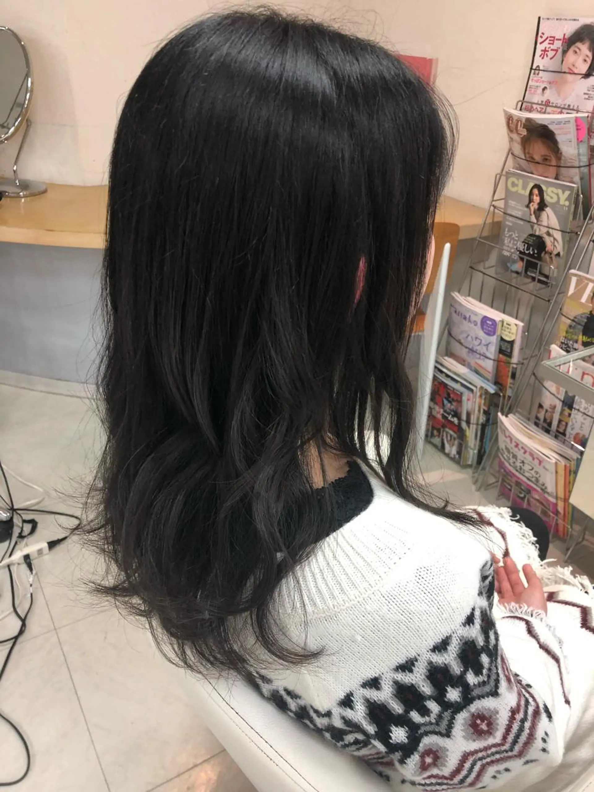 ロング 阿部 美咲のヘアスタイル