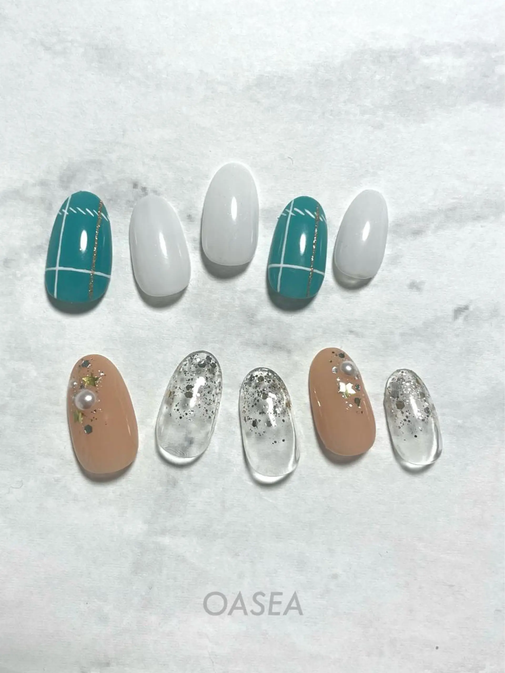 ネイル ハンドネイル 🌞💜 KAORI 🌴のネイルデザイン