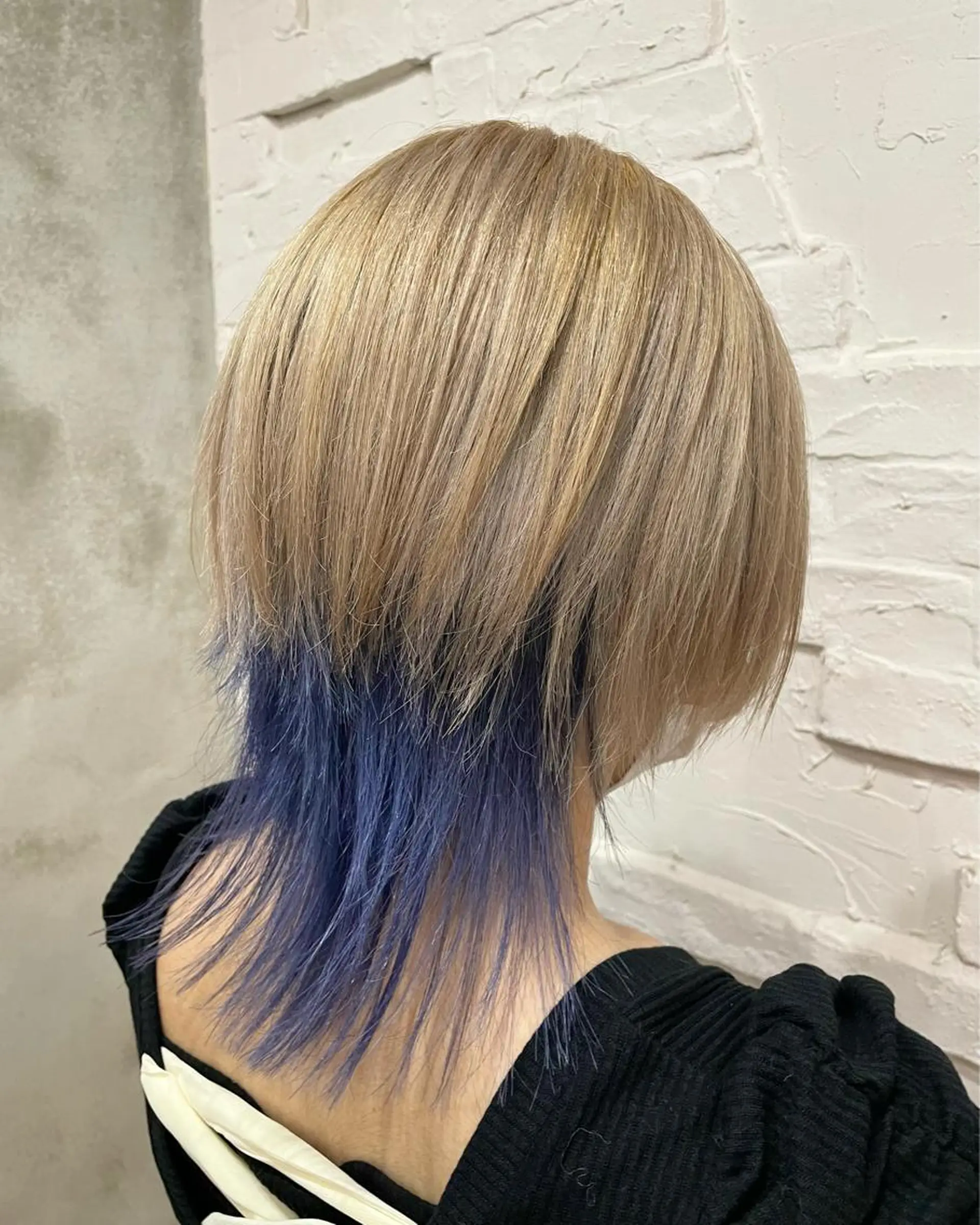 ミディアム カラー ヘアアレンジ 【ピンク/韓国ヘア/ ヘアセット】亜海のヘアスタイル