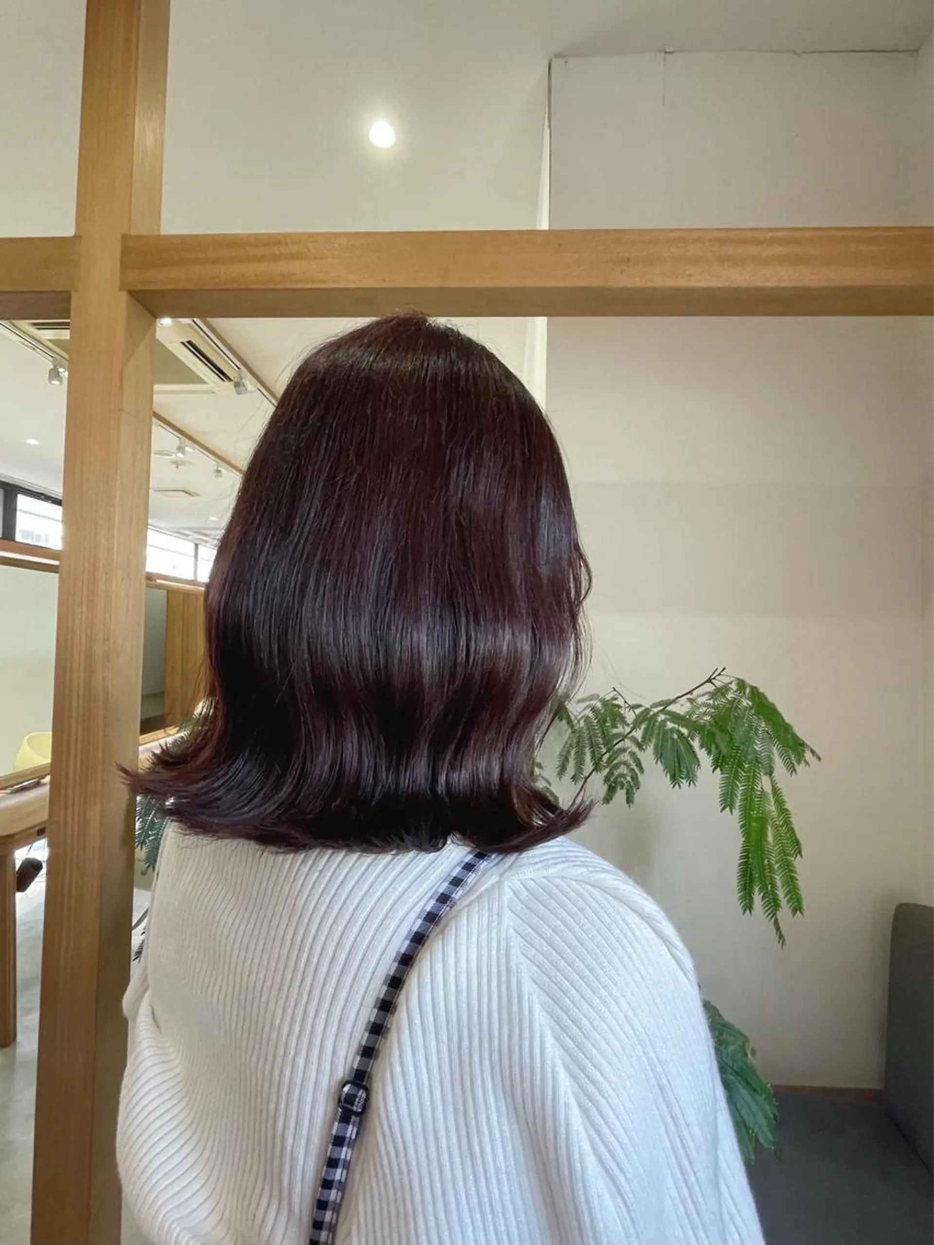 カラー ブラウンカラー ピンクカラー mopa所属・mopa_kaede 暖色カラー/ロングのヘアスタイル