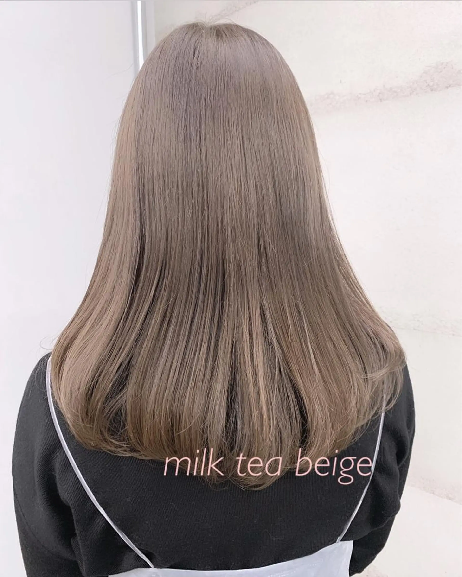 カラー 透明感/オリーブ/ グレージュ/YUKAのヘアスタイル