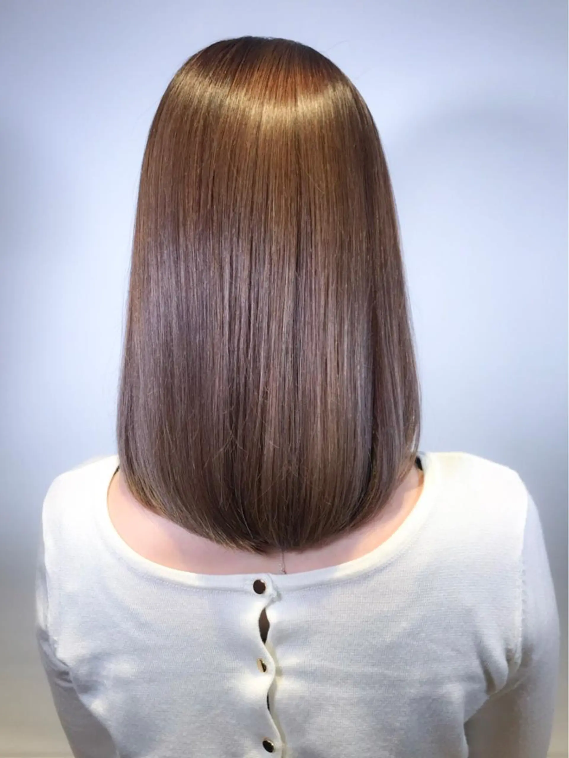 セミロング カラー BIANCO北堀江 AKANEのヘアスタイル