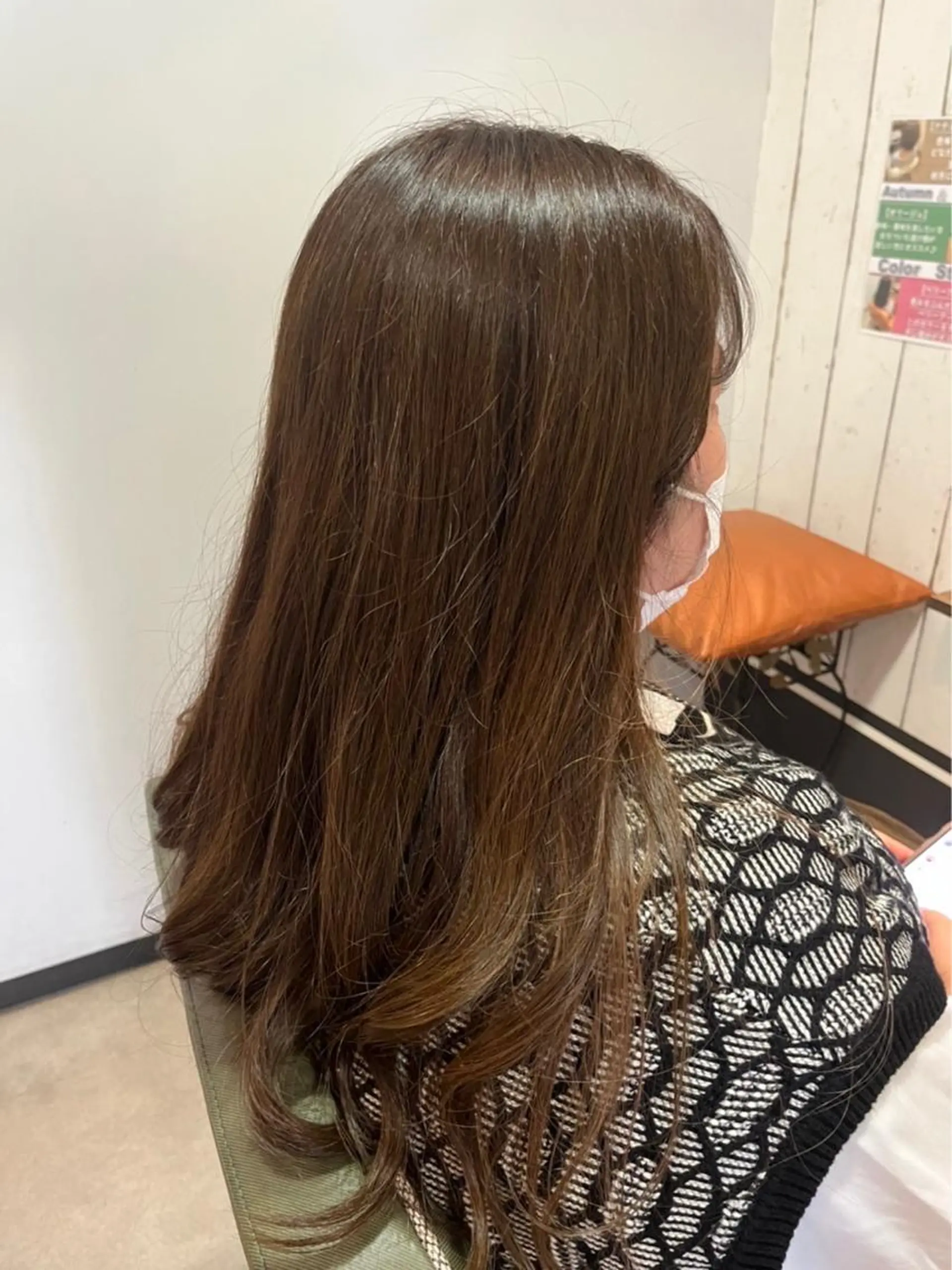 ロング カラー hair resort Bliss所属・湯ノ口 みきのヘアスタイル