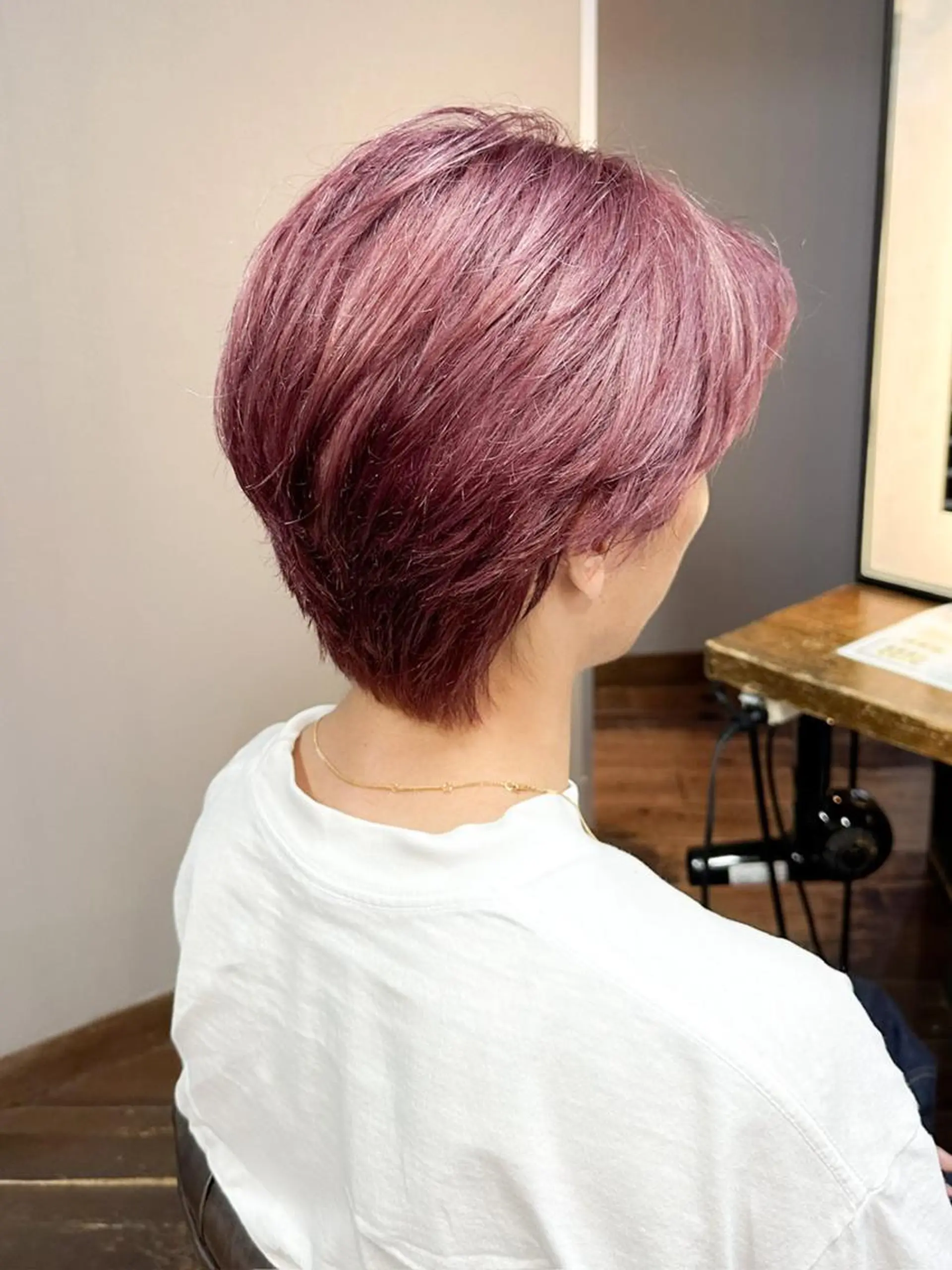 ショート カラー メンズ 早稲田/メンズパーマ /カラー/松井聖虎のヘアスタイル