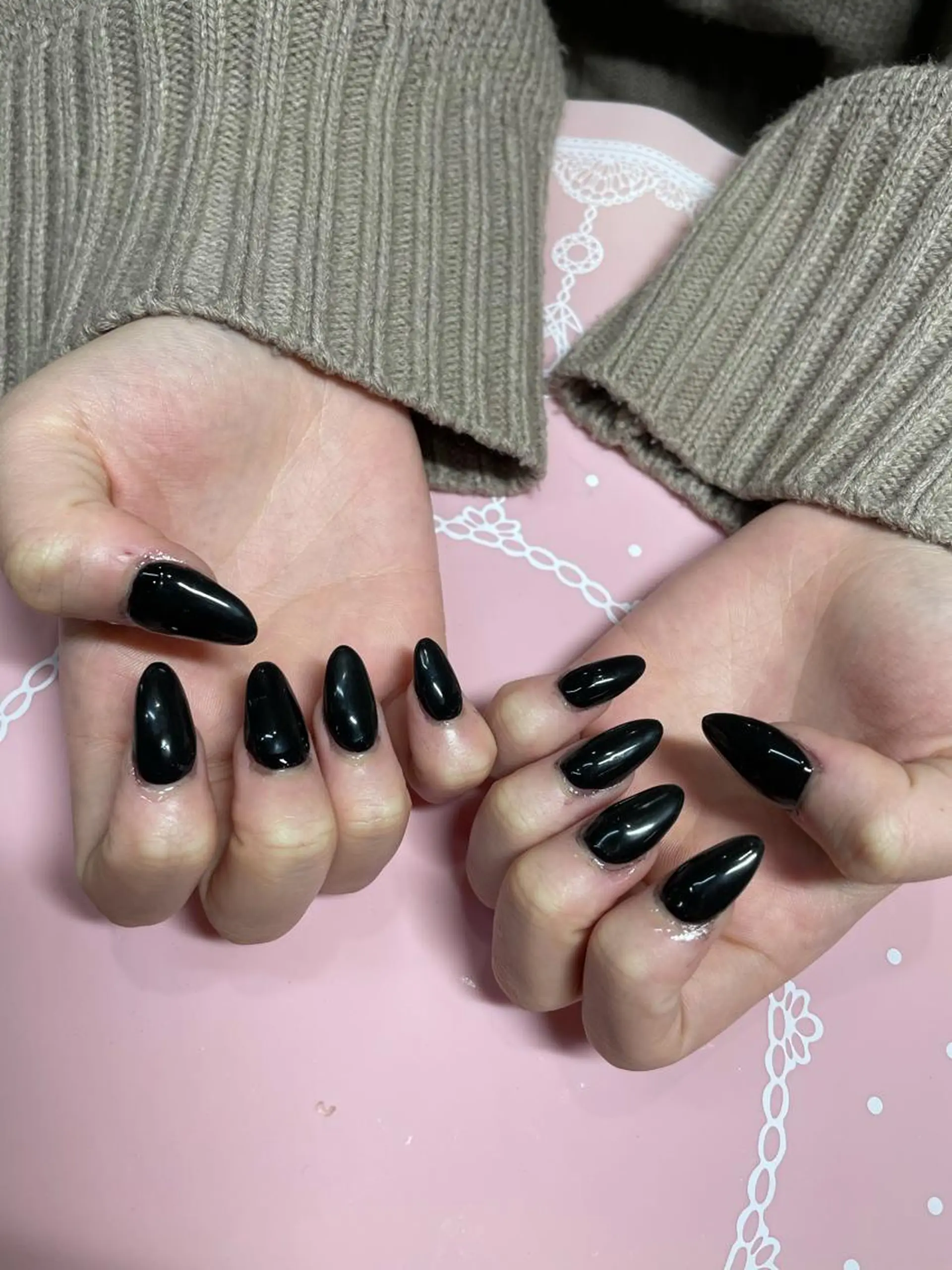 ミディアム ネイル 《LB》ラブリエ Nail&eyeのマツエク・マツパデザイン