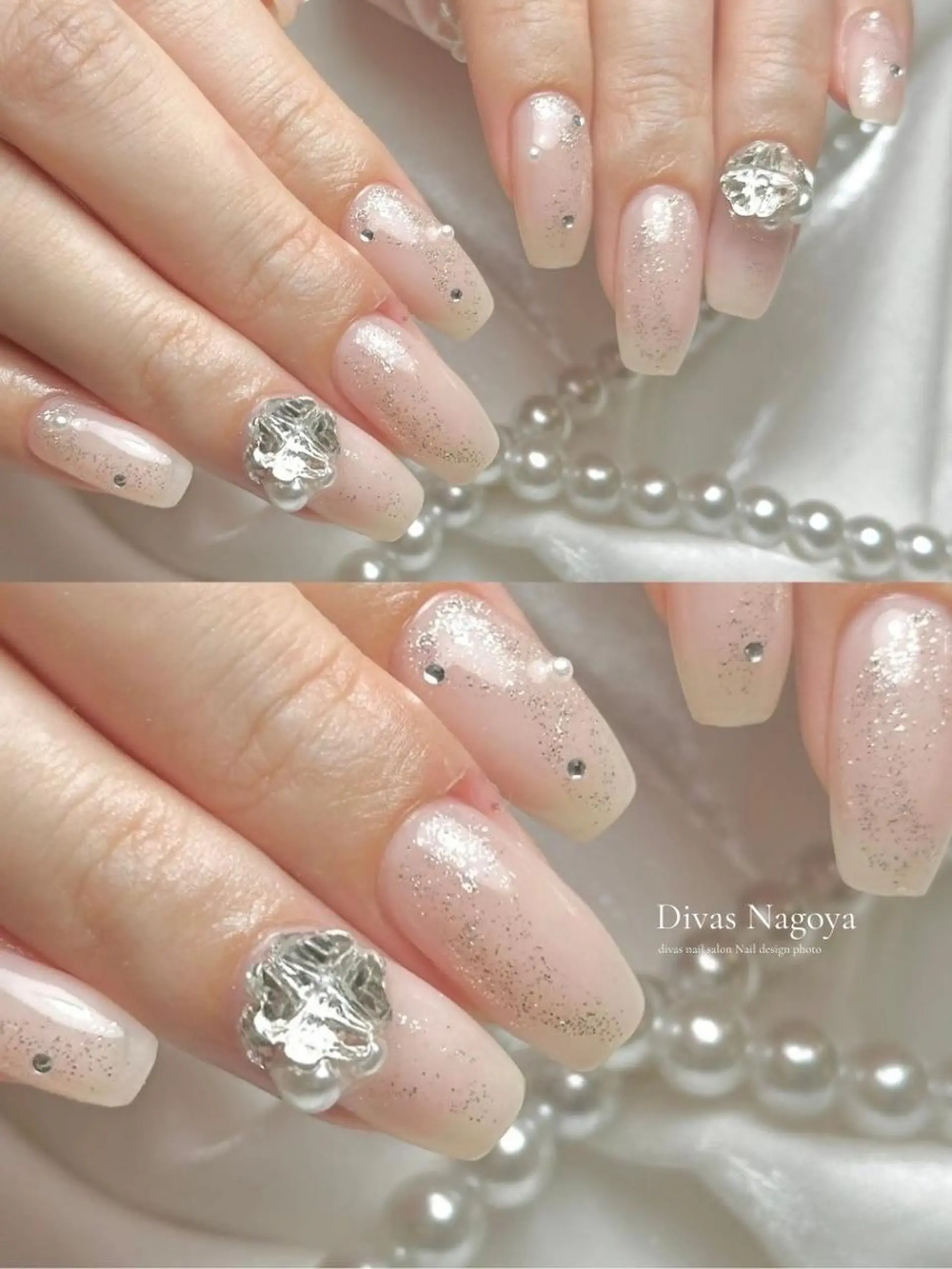 ネイル 長さ出し ジェルネイル 韓国ネイル マグネットネイル 持ち込み 🎀Sakae D.d nail🎀のネイルデザイン