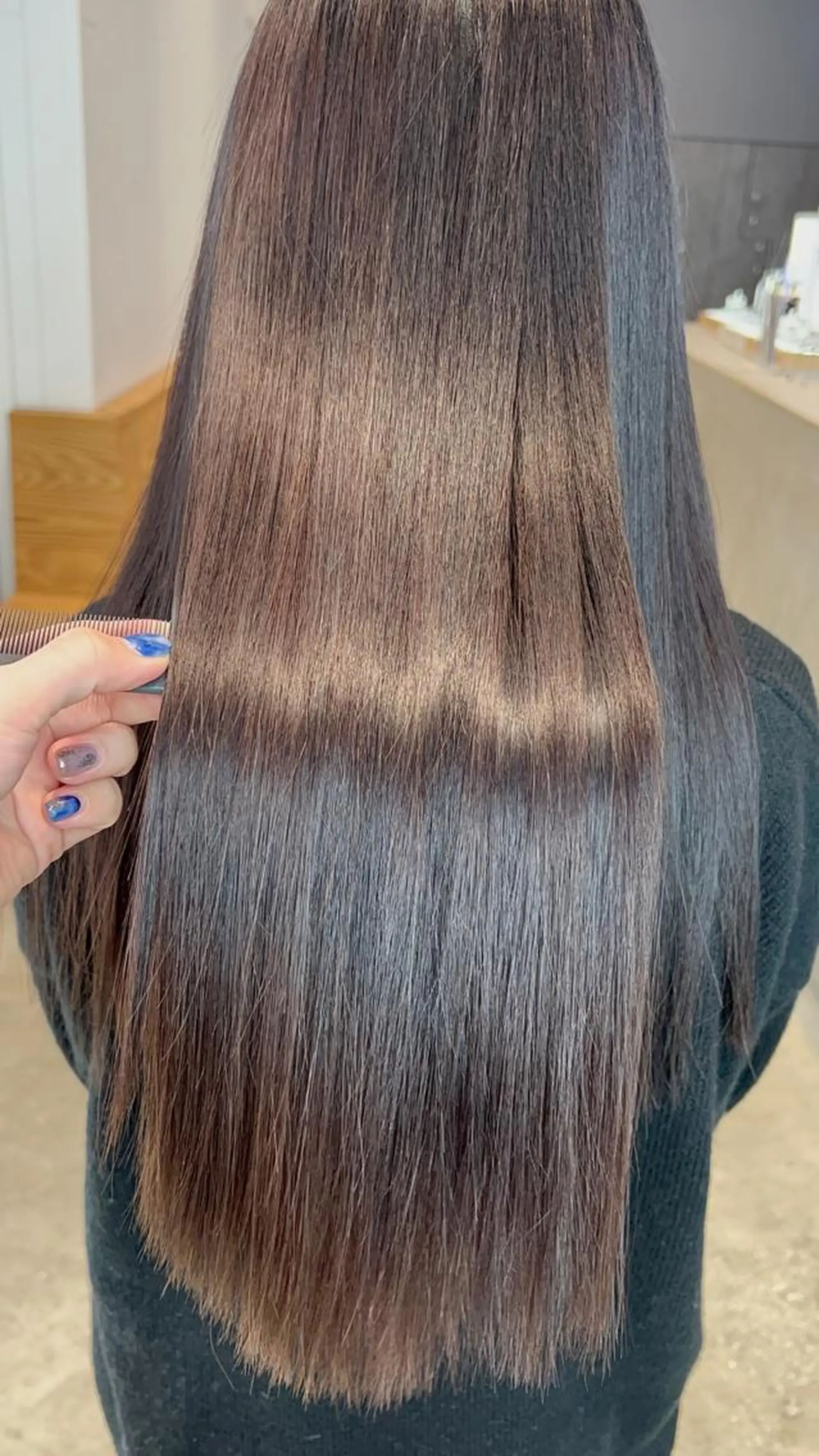 ロング 銀座/韓国/ワンホン 🤍艶髪🖤nahoのヘアスタイル