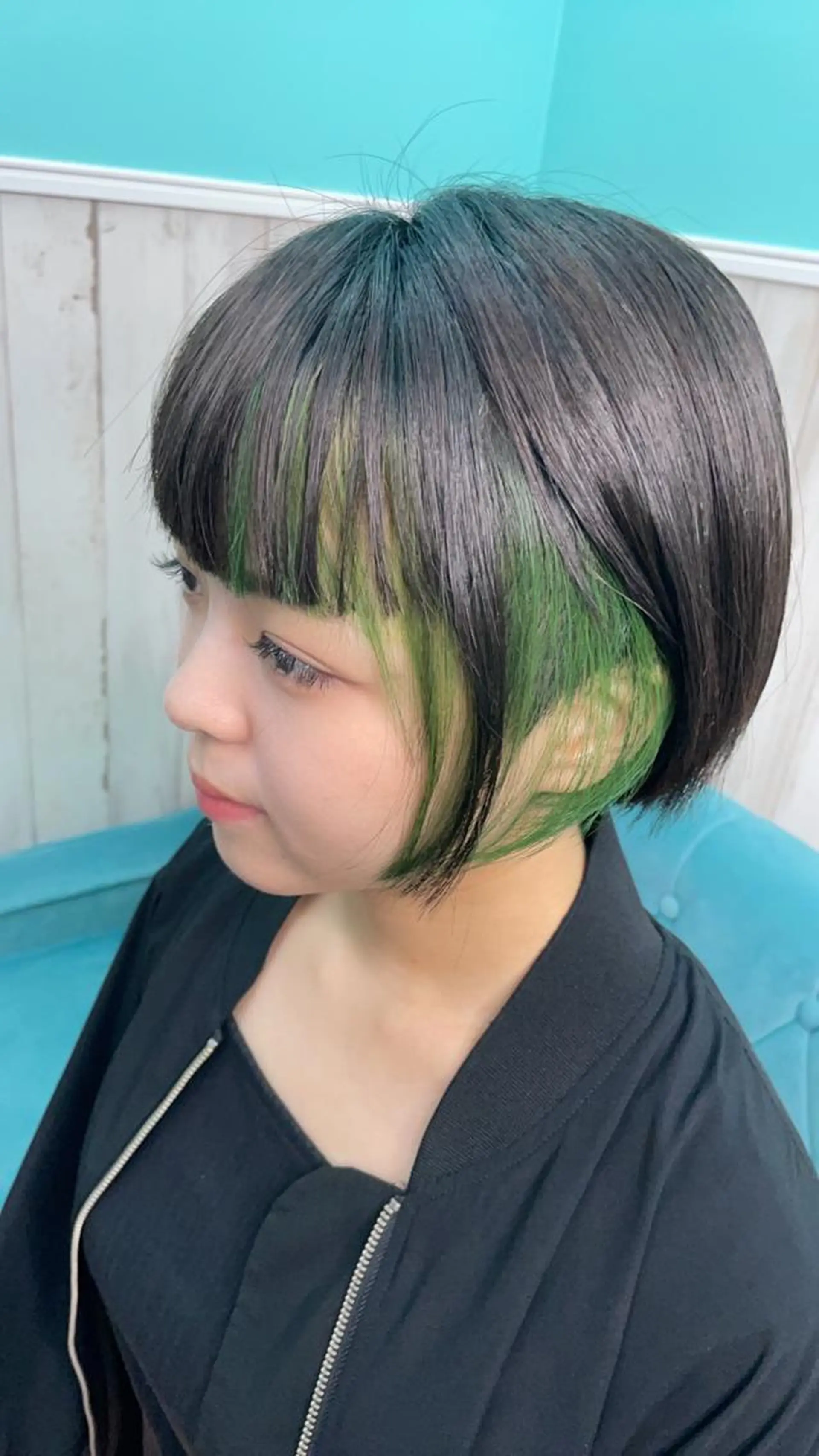 ショート ヘアカラー トリートメント 🐆アンドウ チカコ🦓のヘアスタイル