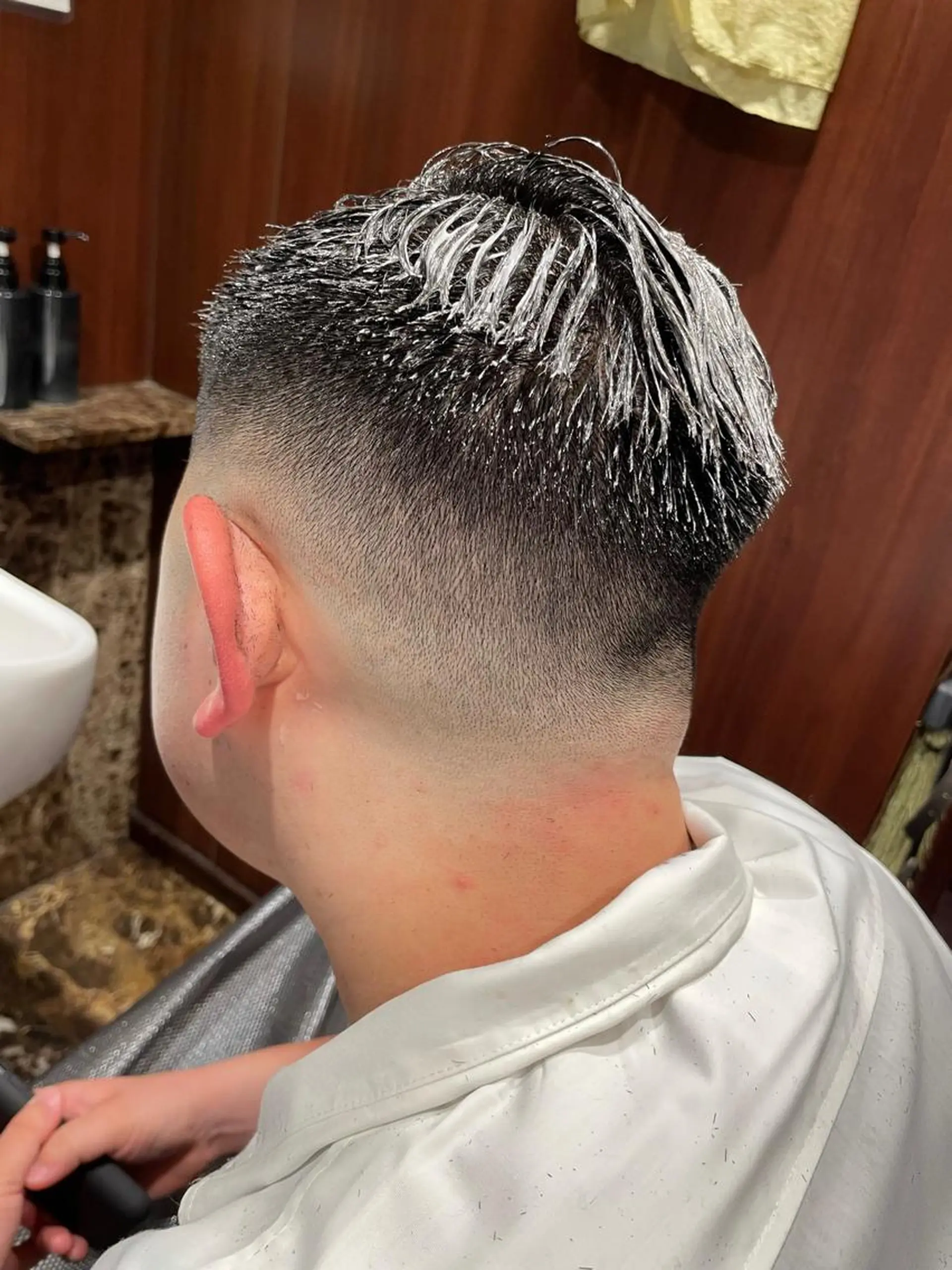 ショート パーマ ヘアアレンジ メンズ ヒロ銀座 無料急募‼️小野のヘアスタイル