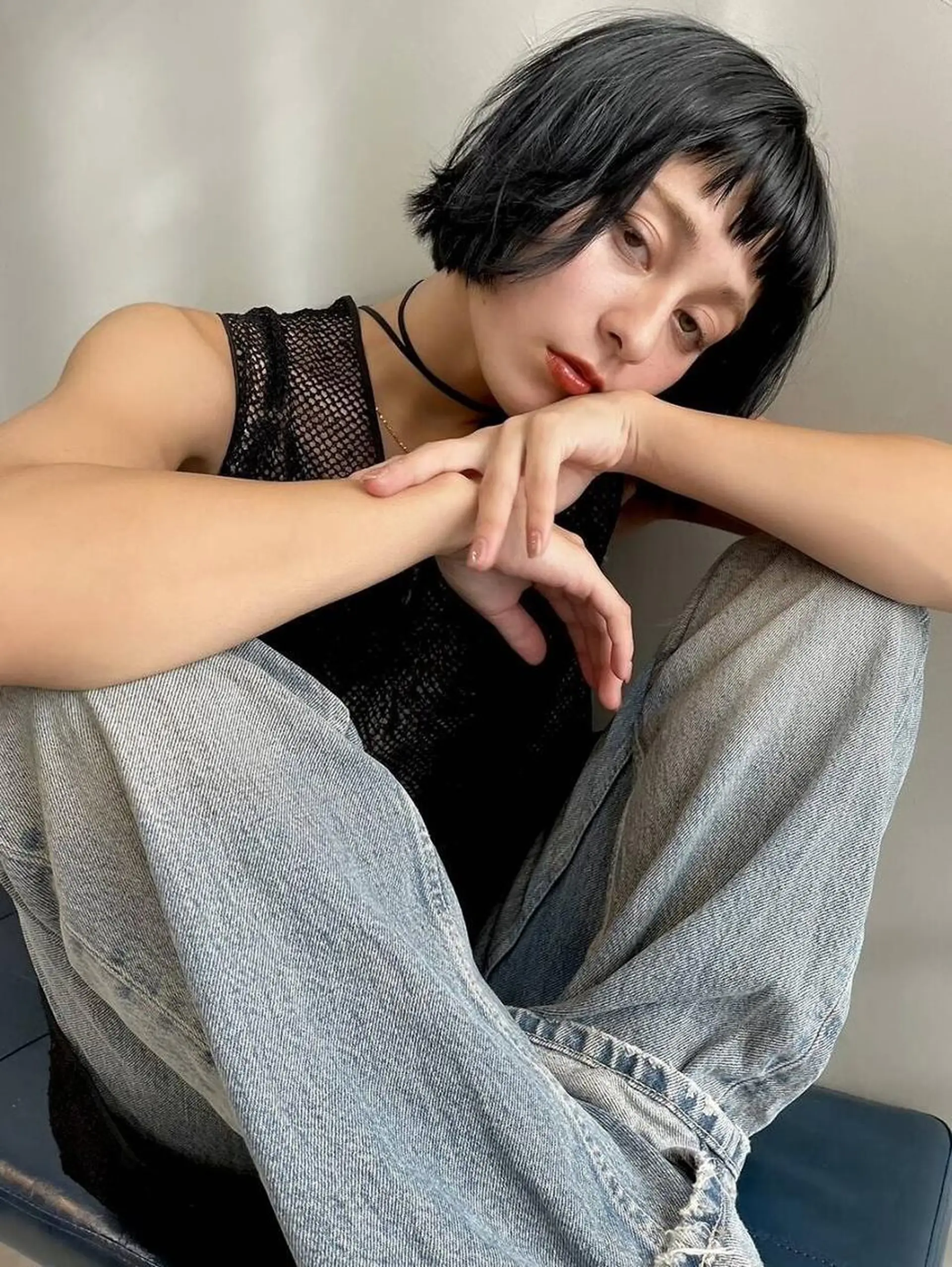 ロング レイヤー/暖色カラー /似合わせ/Moeのヘアスタイル