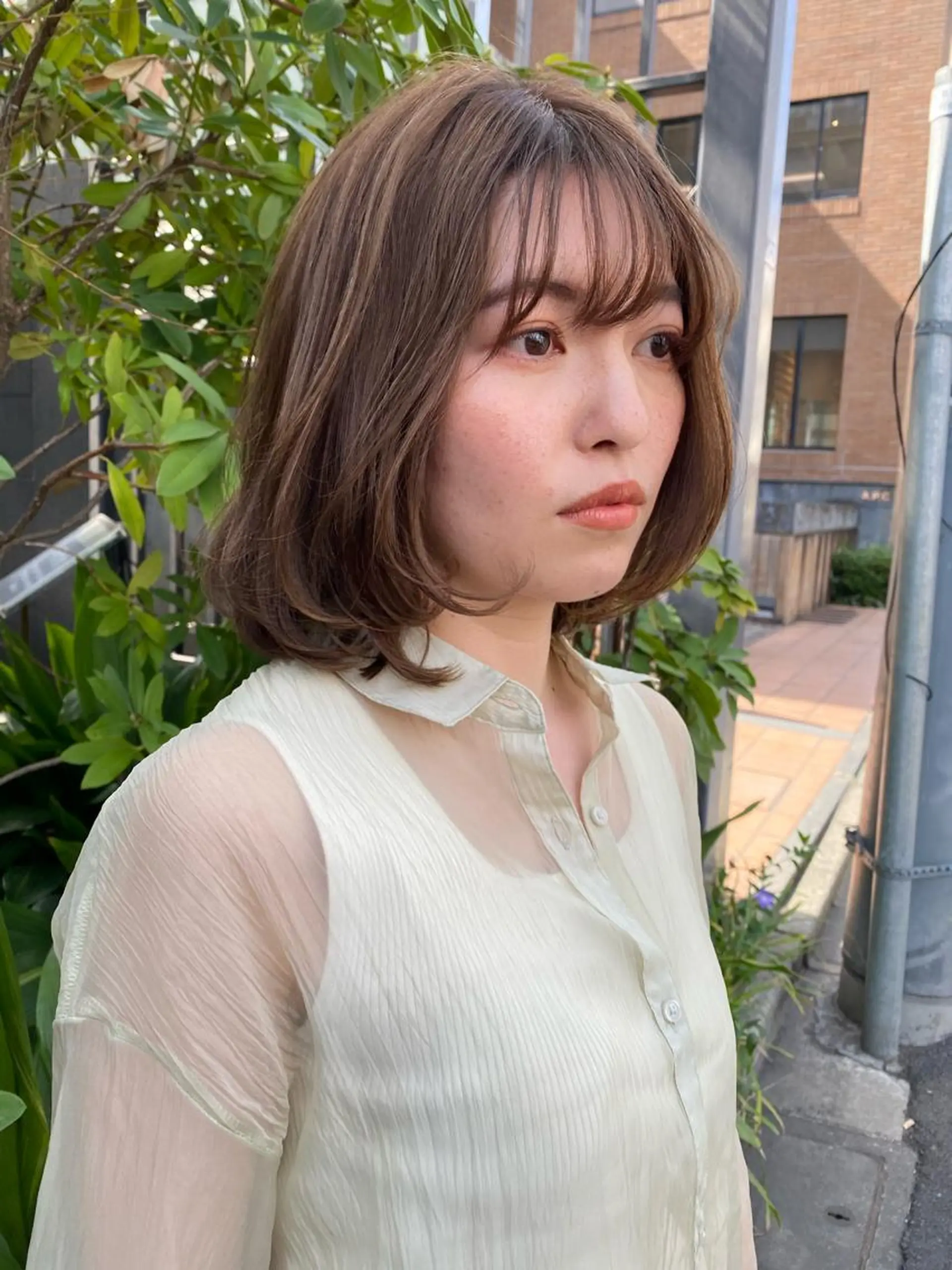 ミディアム ヘアカラー トリートメント VLOW nex the salon所属・韓国風/髪質改善/ ナガヤアキラのヘアスタイル