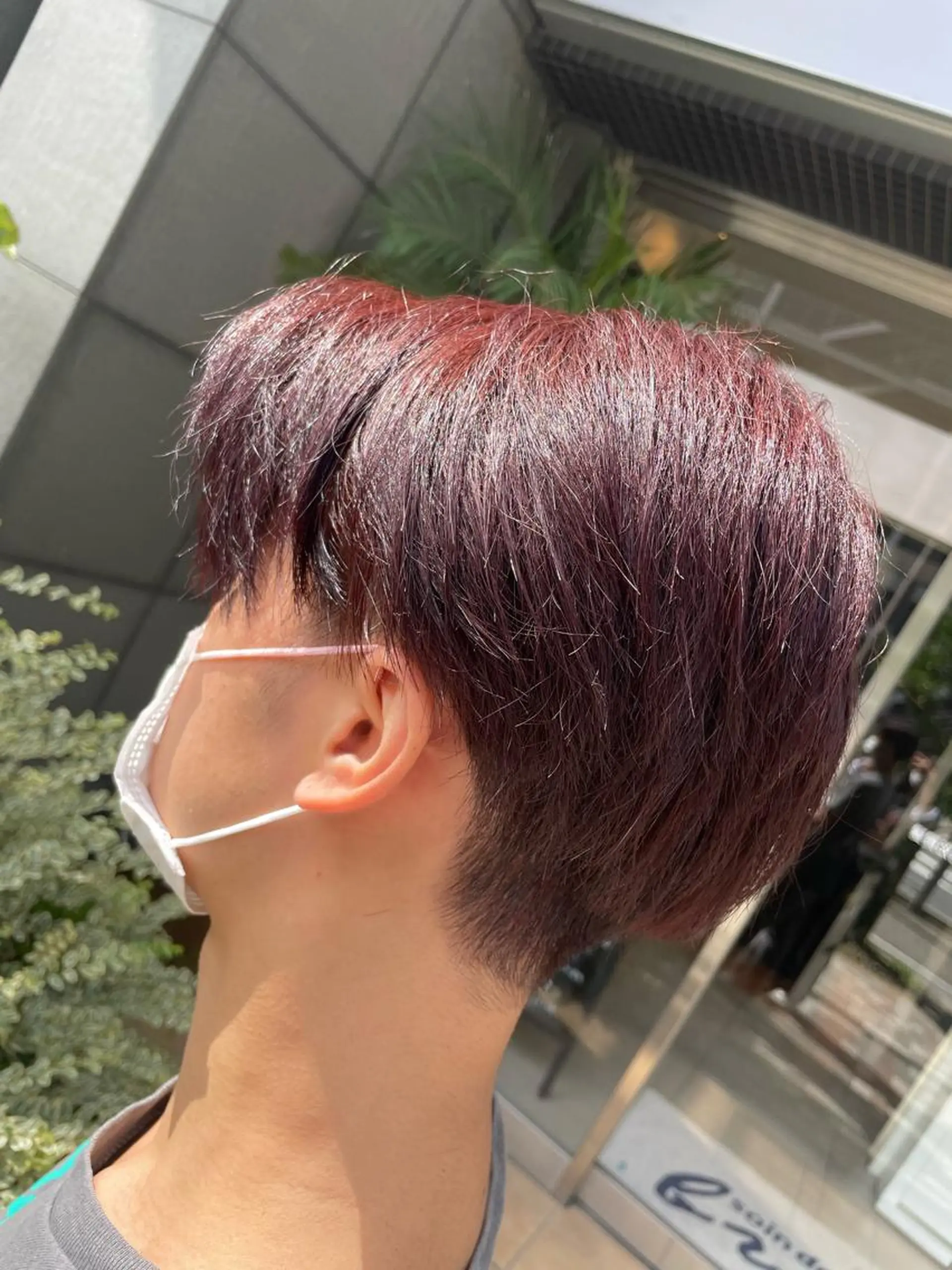 ショート カラー メンズ SOYON なんば店所属・水島 真彩のヘアスタイル