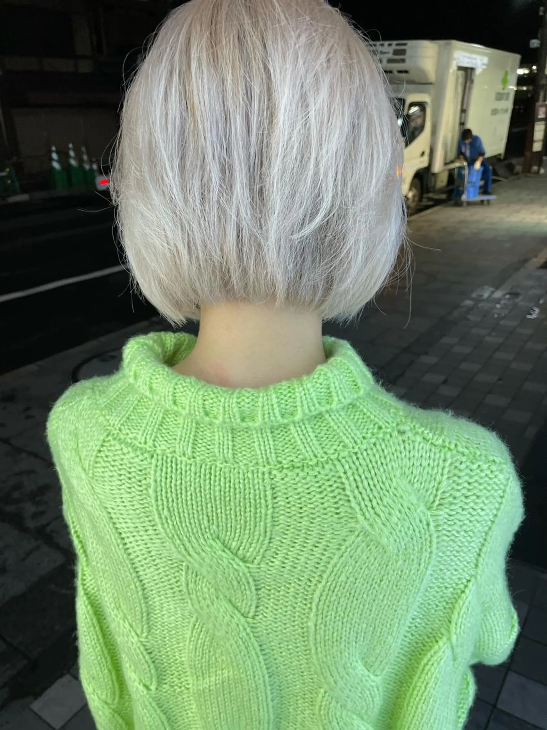 ロング ヘアカラー トリートメント Selene 難波店 店長SHINTANIのヘアスタイル