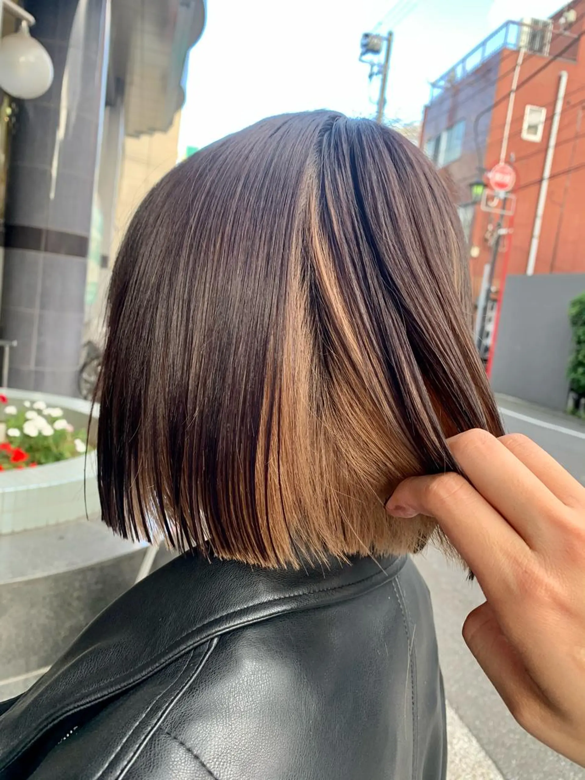 ショート カット ヘアカラー トリートメント stylist 静音「LEON」のヘアスタイル