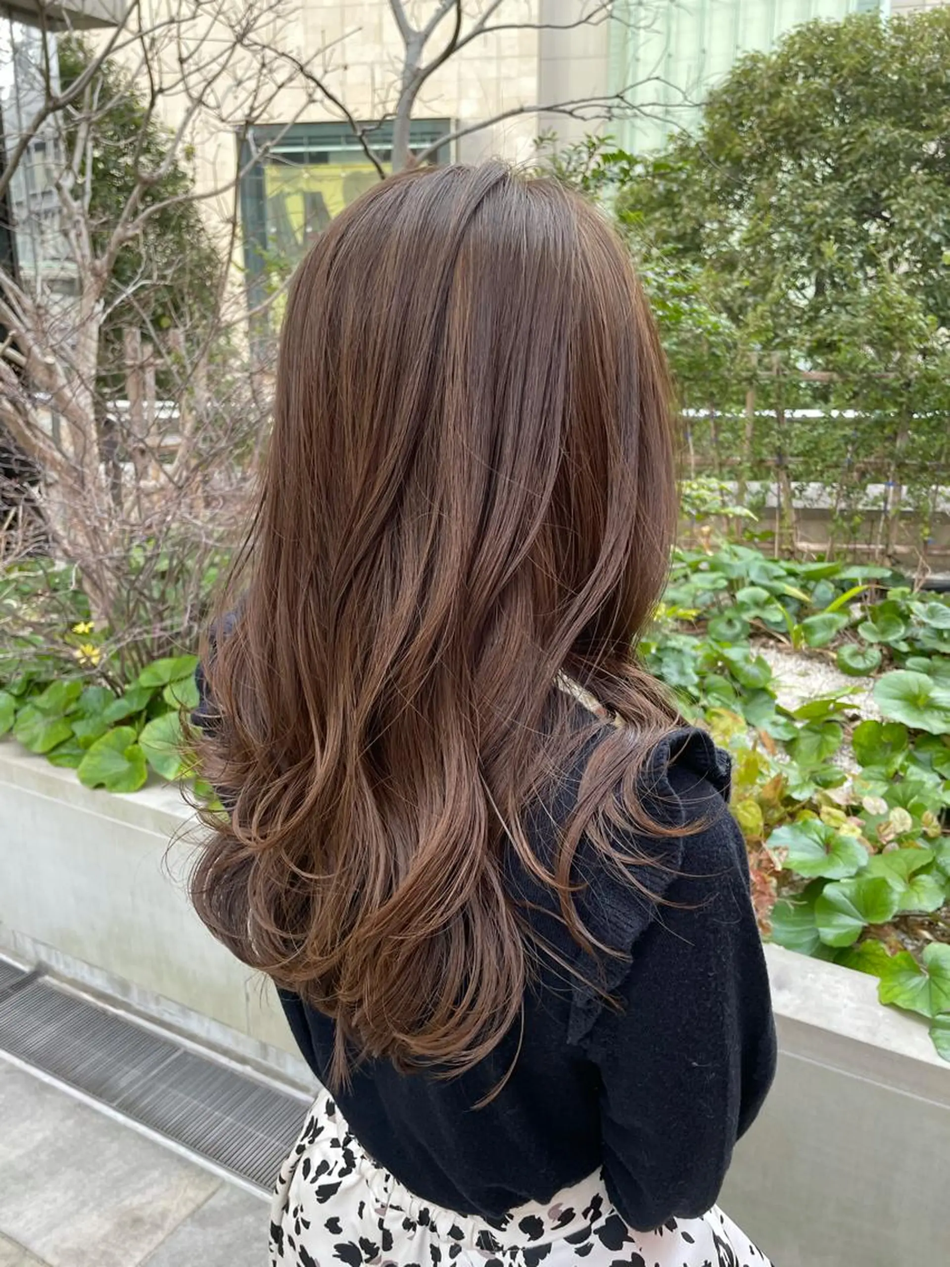 ロング レイヤーカット 髪質改善縮毛矯正✨ ナリタユウヤのヘアスタイル