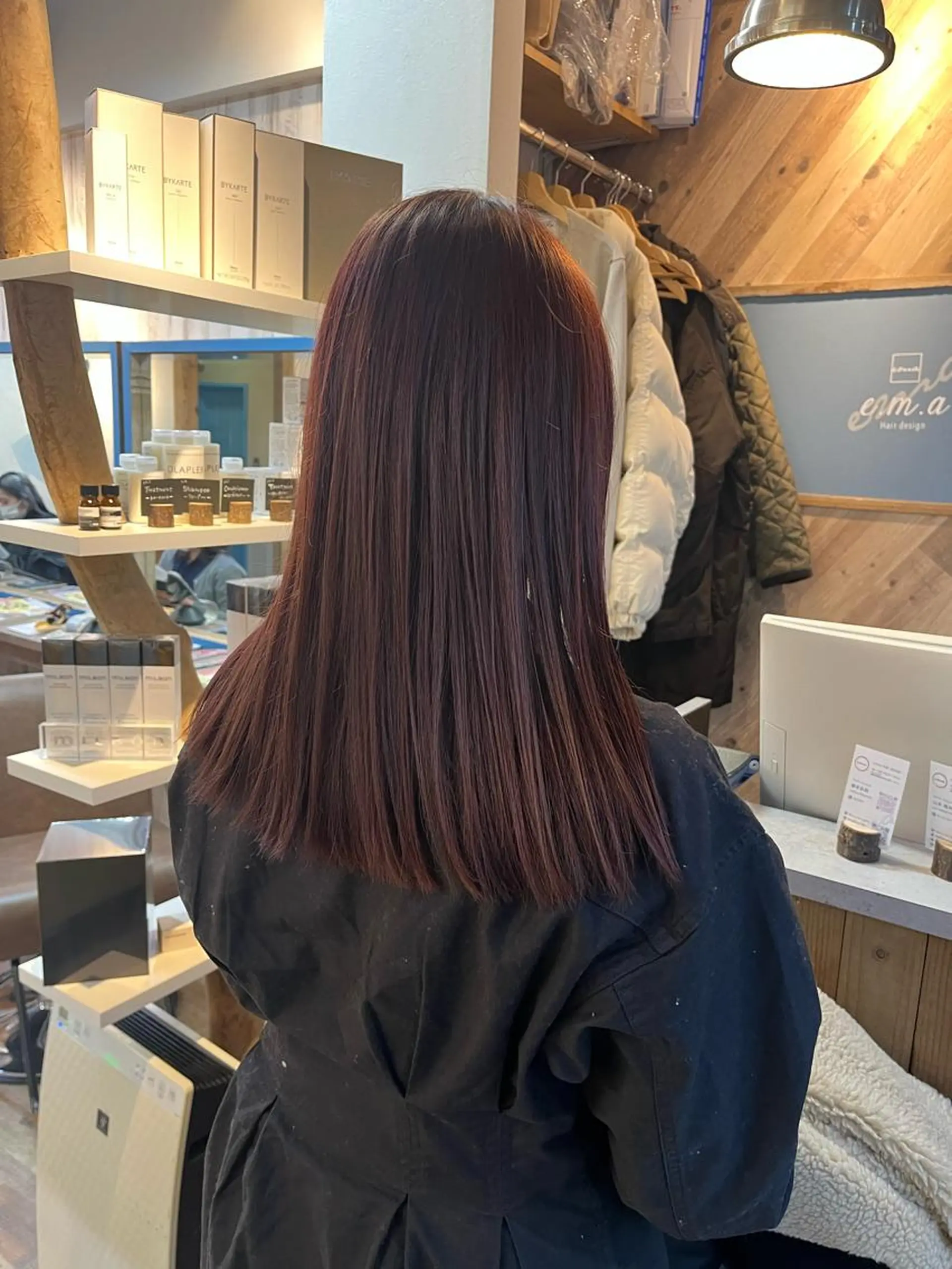 セミロング aya/メンズヘア/ メンズカット/ボブのヘアスタイル