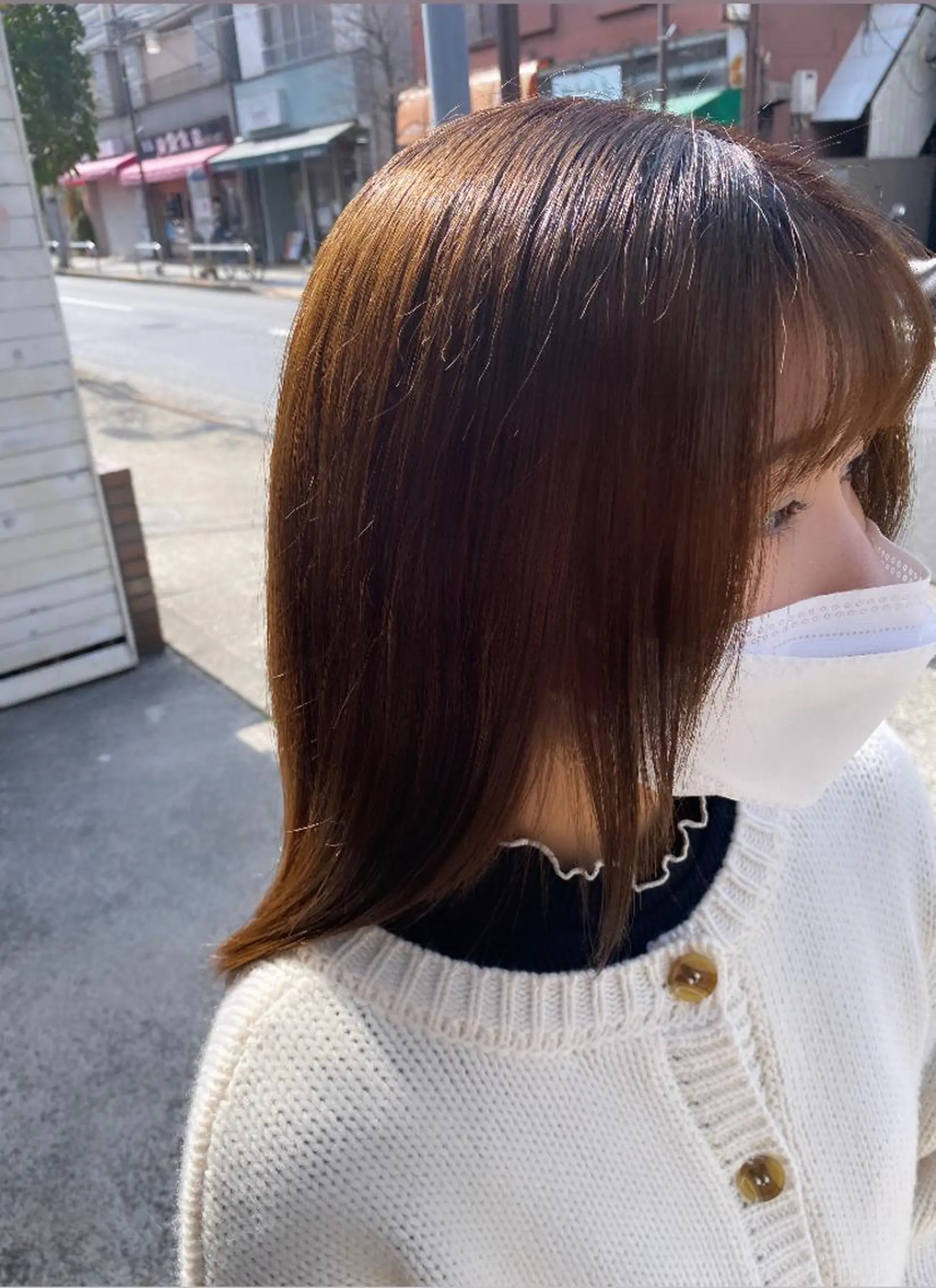 ロング カラー パーマ ヘアアレンジ メンズ キッズ ネイル マツエク・マツパ アイブロウ メンズブリーチ メンズハイライト メンズインナーカラー ブリーチ ブラウンカラー 🌈髪質改善TR 艶カラーユウダイ🌈のヘアスタイル