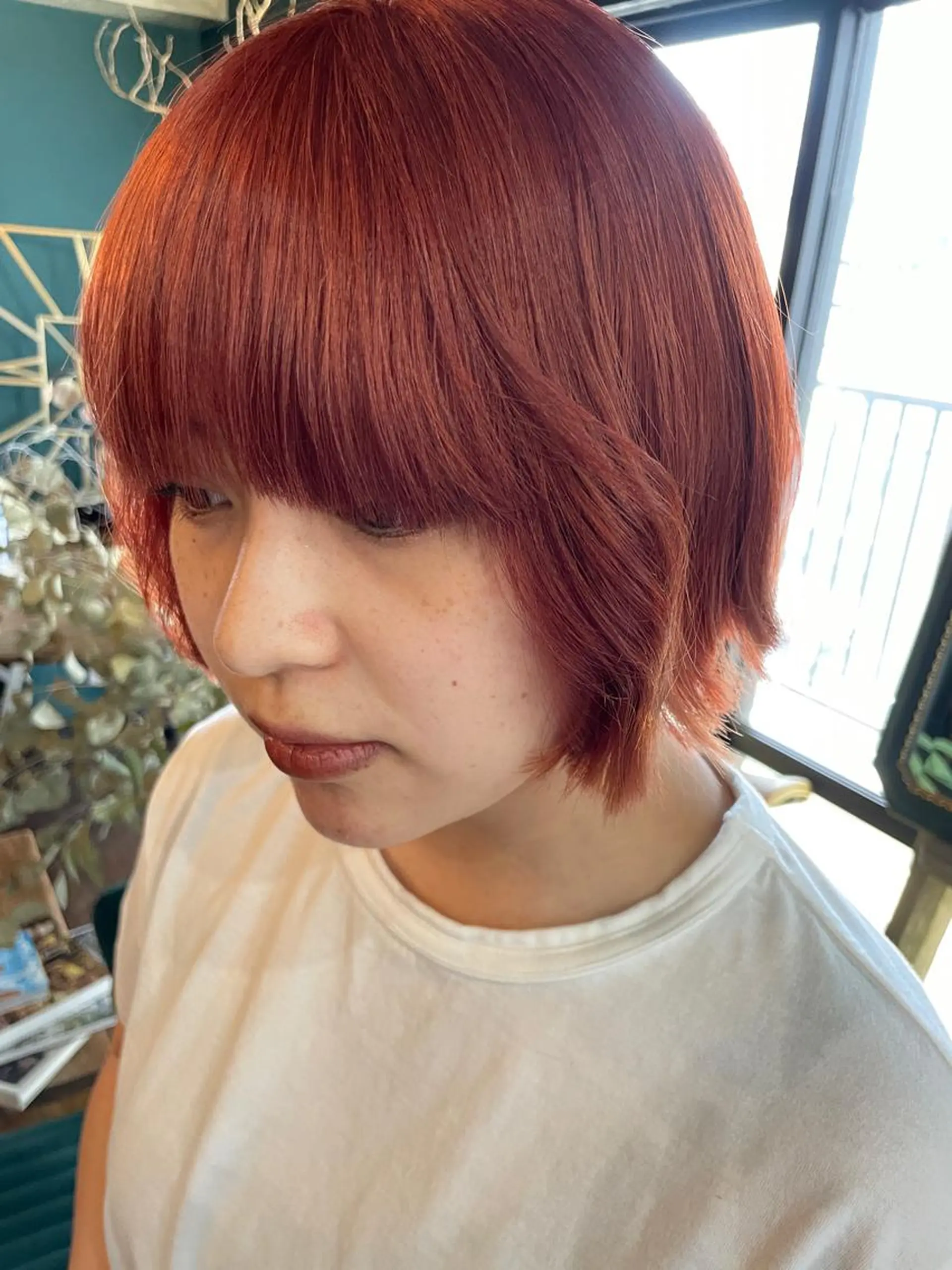 ミディアム カット ヘアカラー トリートメント vivre libre所属・vivre libreのヘアスタイル