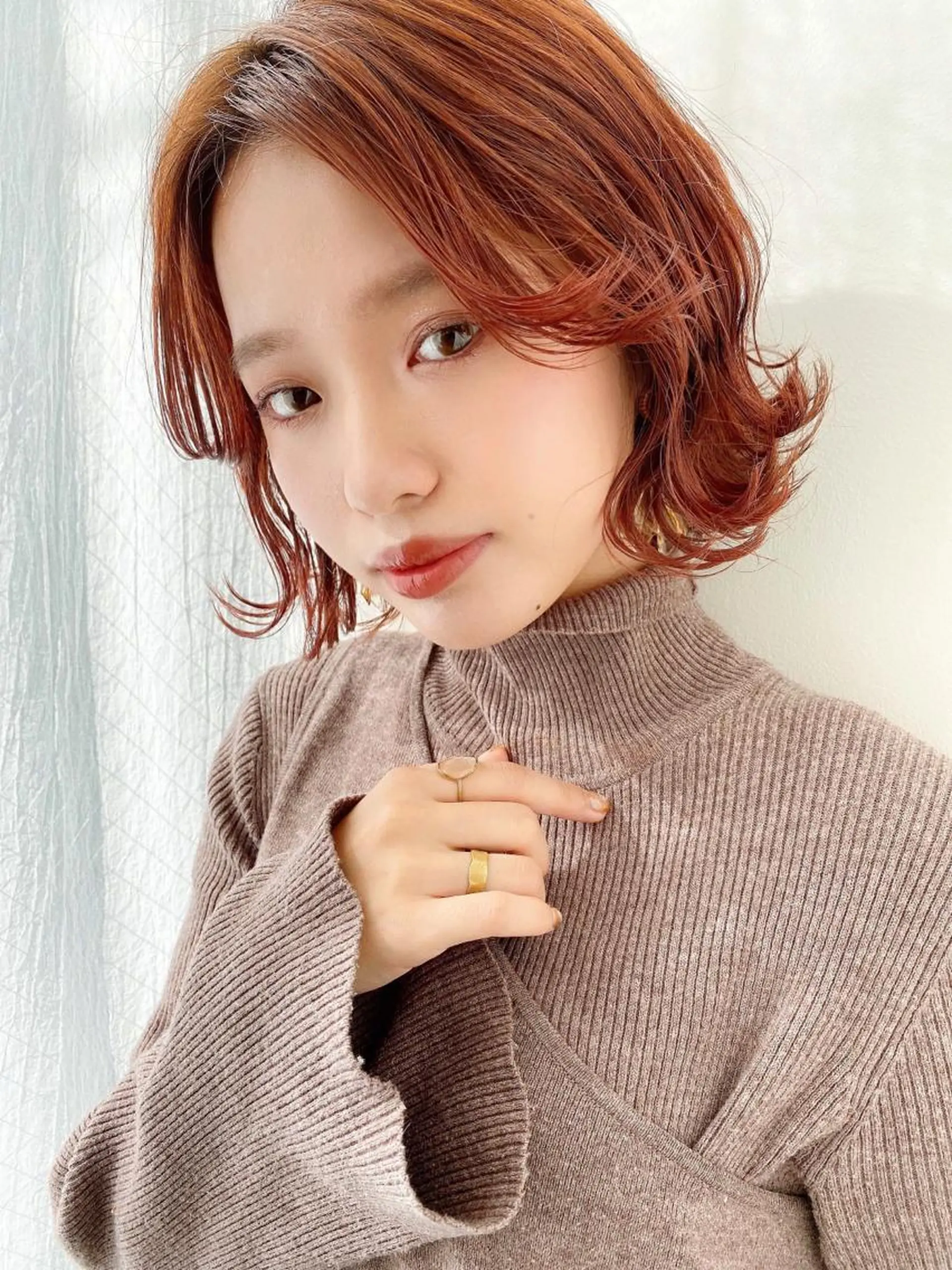 ショート カット ヘアカラー トリートメント 透明感/ツヤ髪/ さら艶/前田祥汰のヘアスタイル