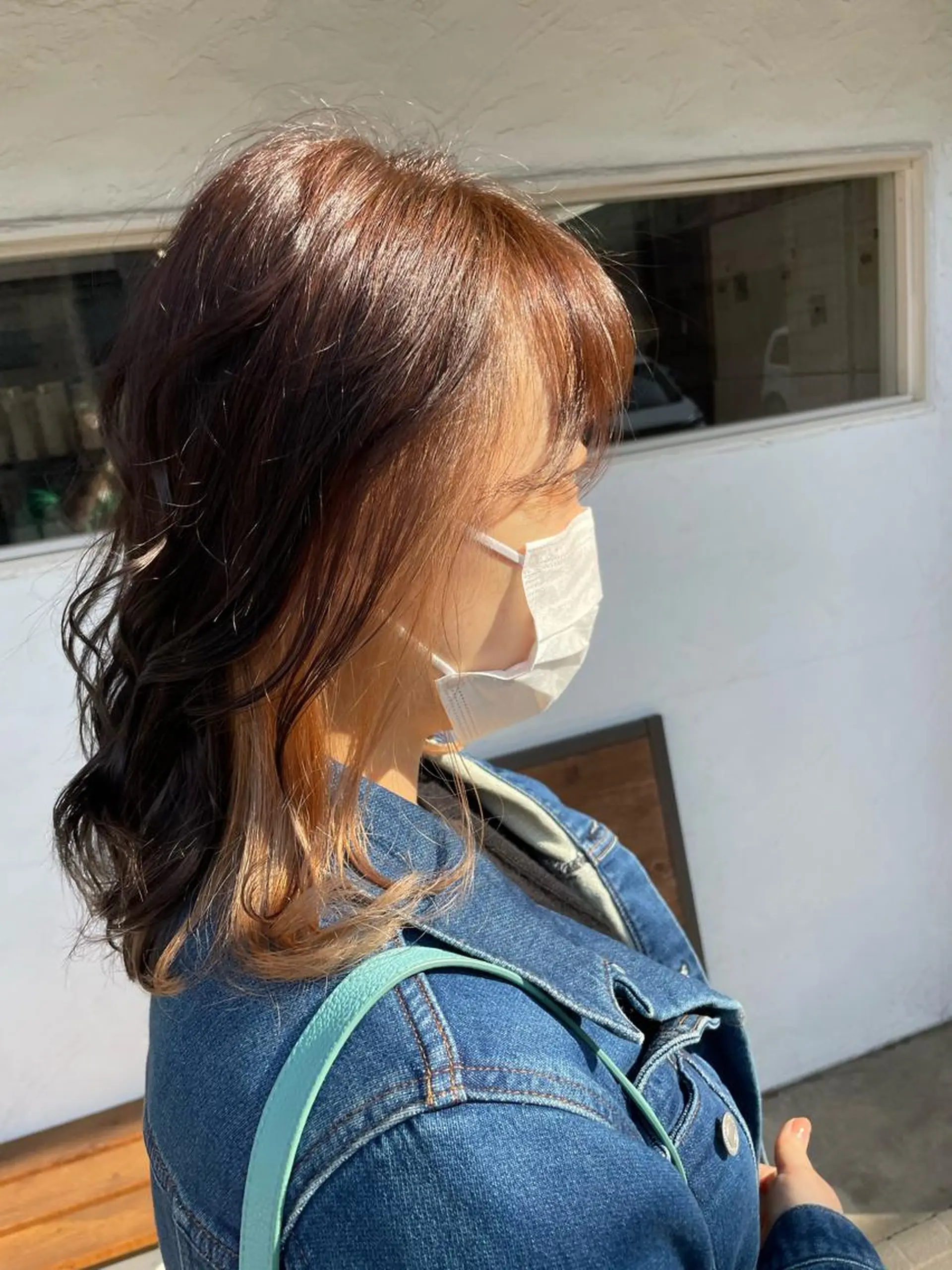 セミロング 正分 真美のヘアスタイル
