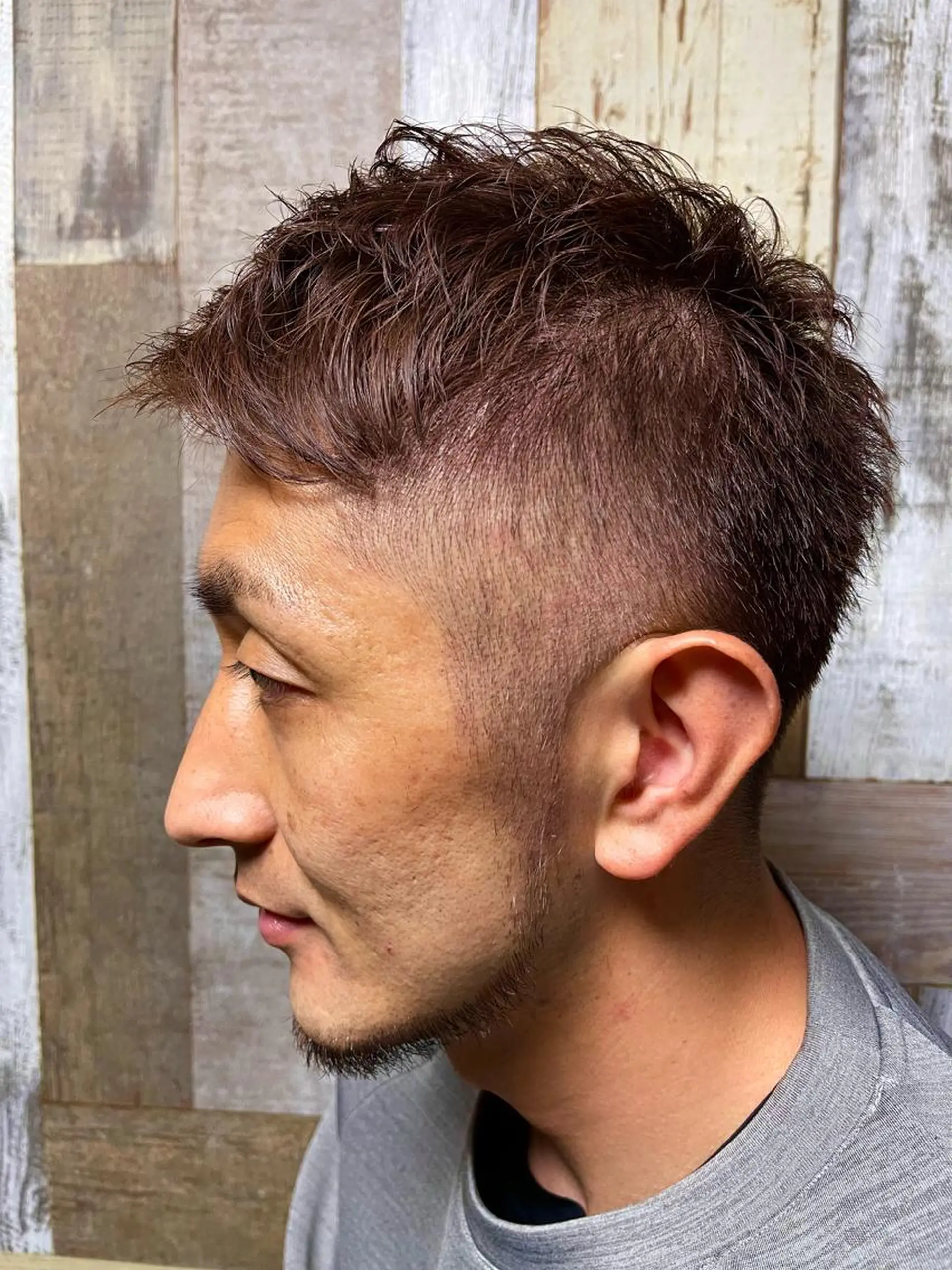 カラー メンズ ピンクカラー spaski所属・メンズ特化型/永井 友貴のヘアスタイル