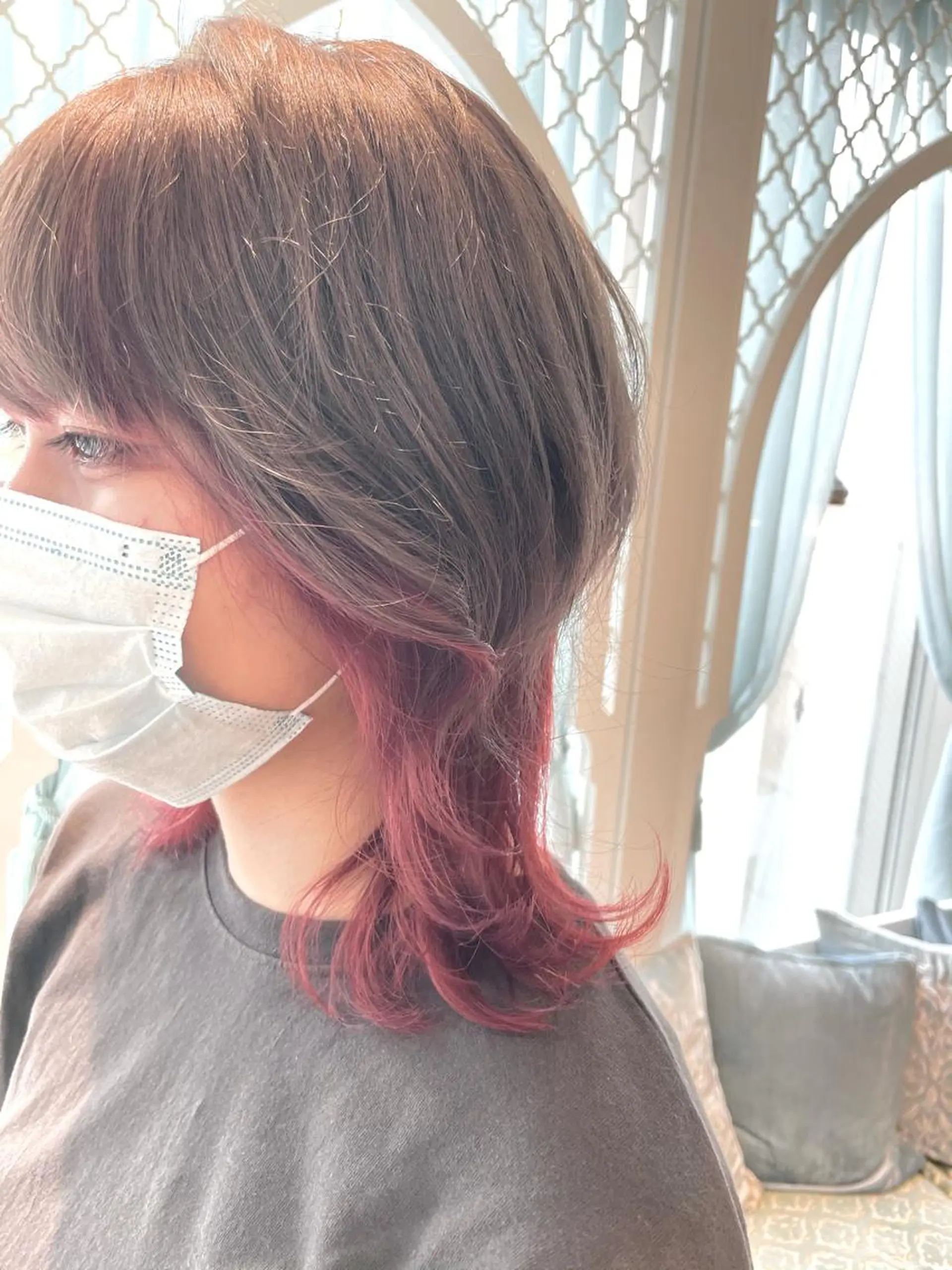 セミロング カラー 美髪/カラー 美容院🌈渡辺隼也のヘアスタイル