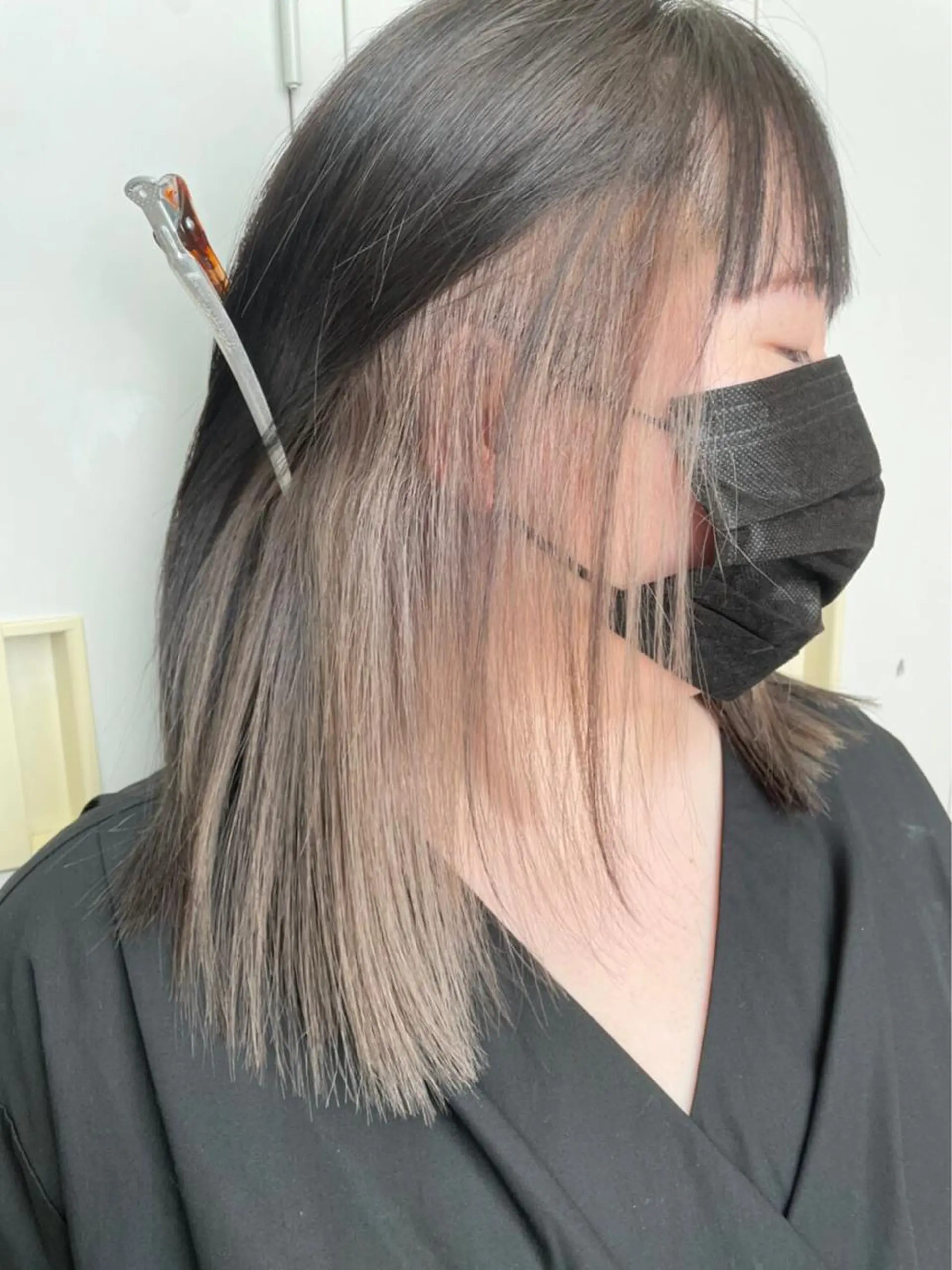 ミディアム カラー Blanche by artina川崎店所属・ゆう🫧 透明感/ハイトーンのヘアスタイル