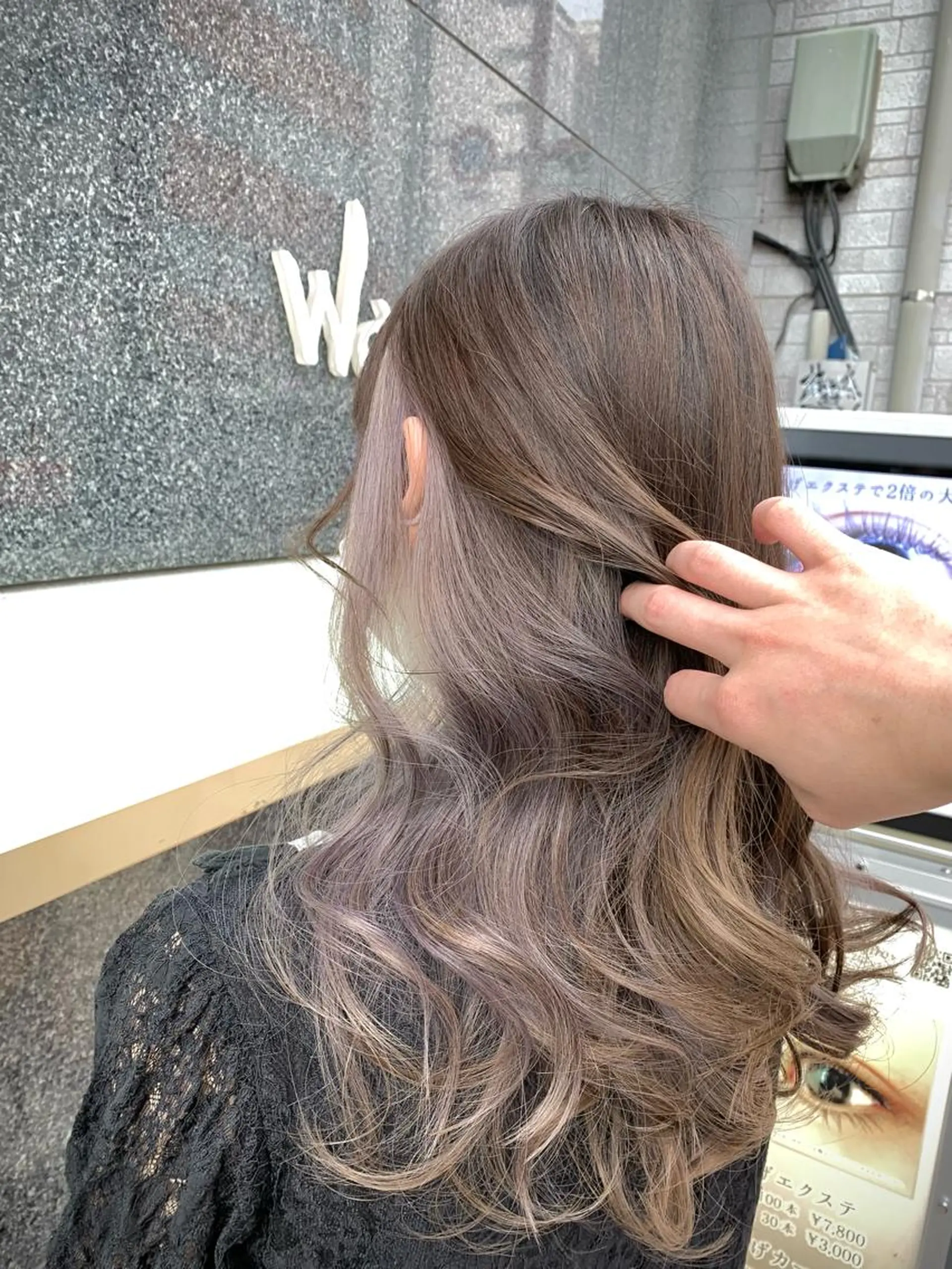 ロング カラー ヘアアレンジ ブリーチ ラベンダーカラー 🔶似合わせセンター パート/ヤス🔶のヘアスタイル