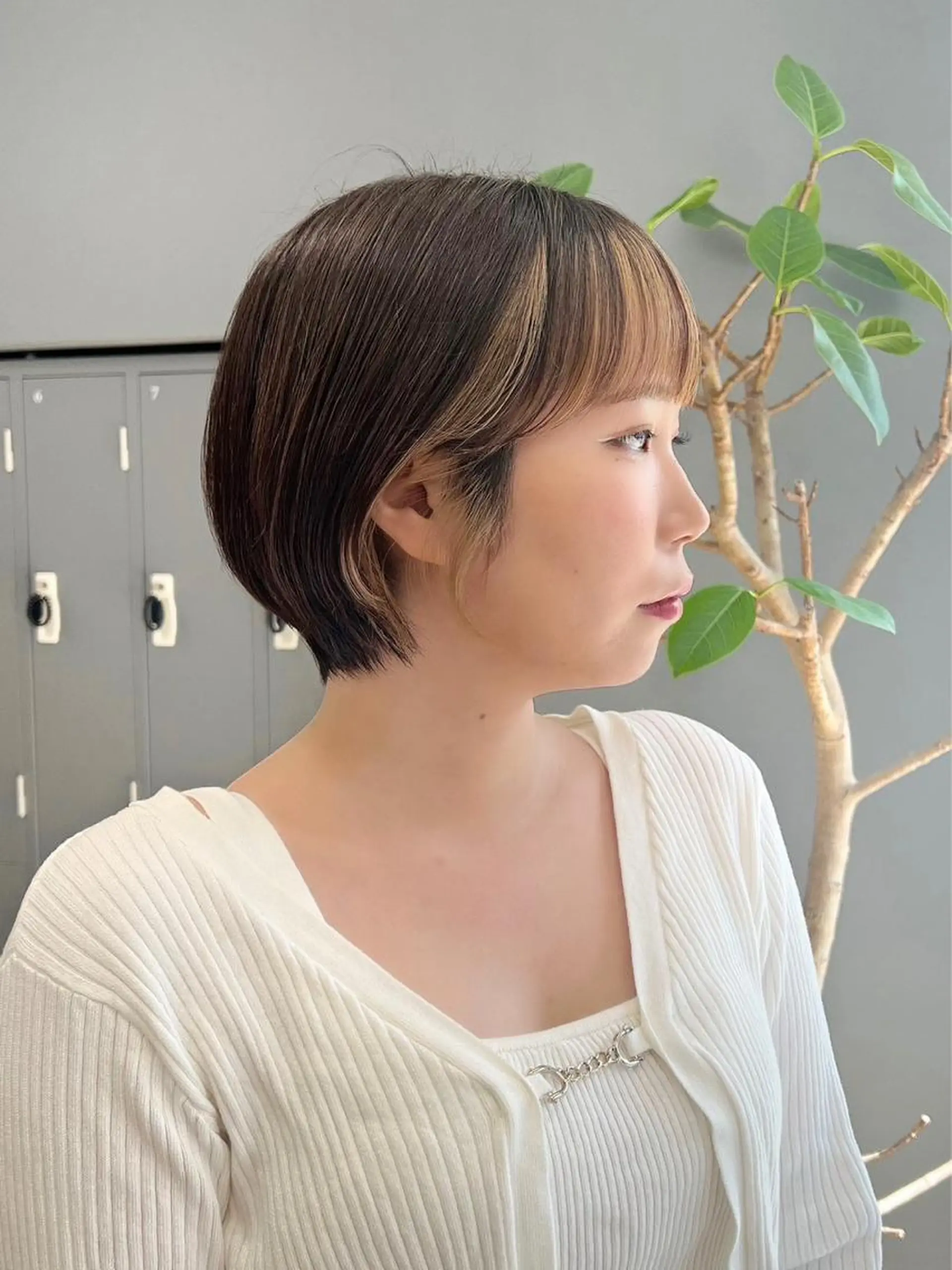 ショート 岸本 理希のヘアスタイル