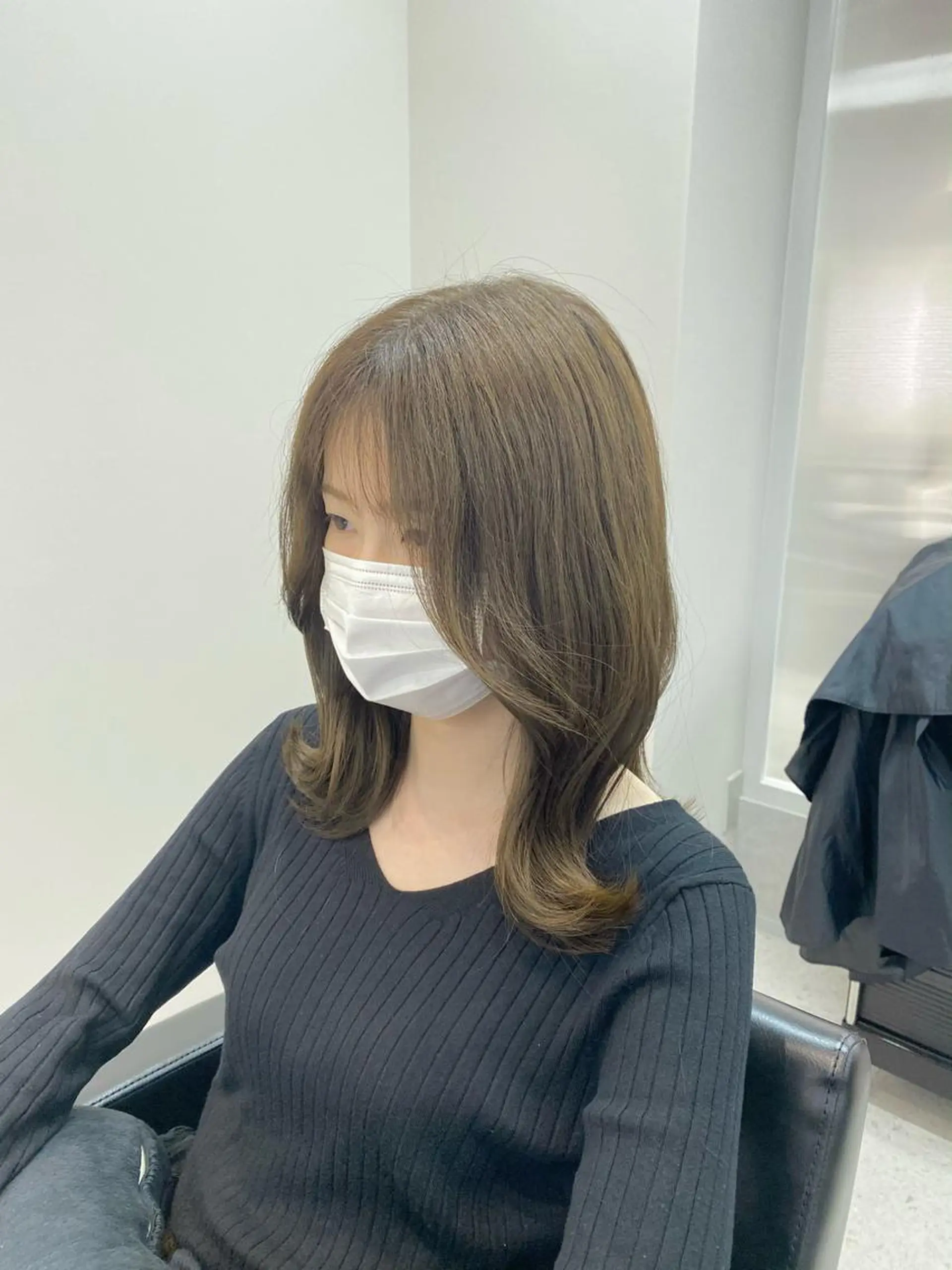 ミディアム カラー 髪質改善 ヒデのヘアスタイル