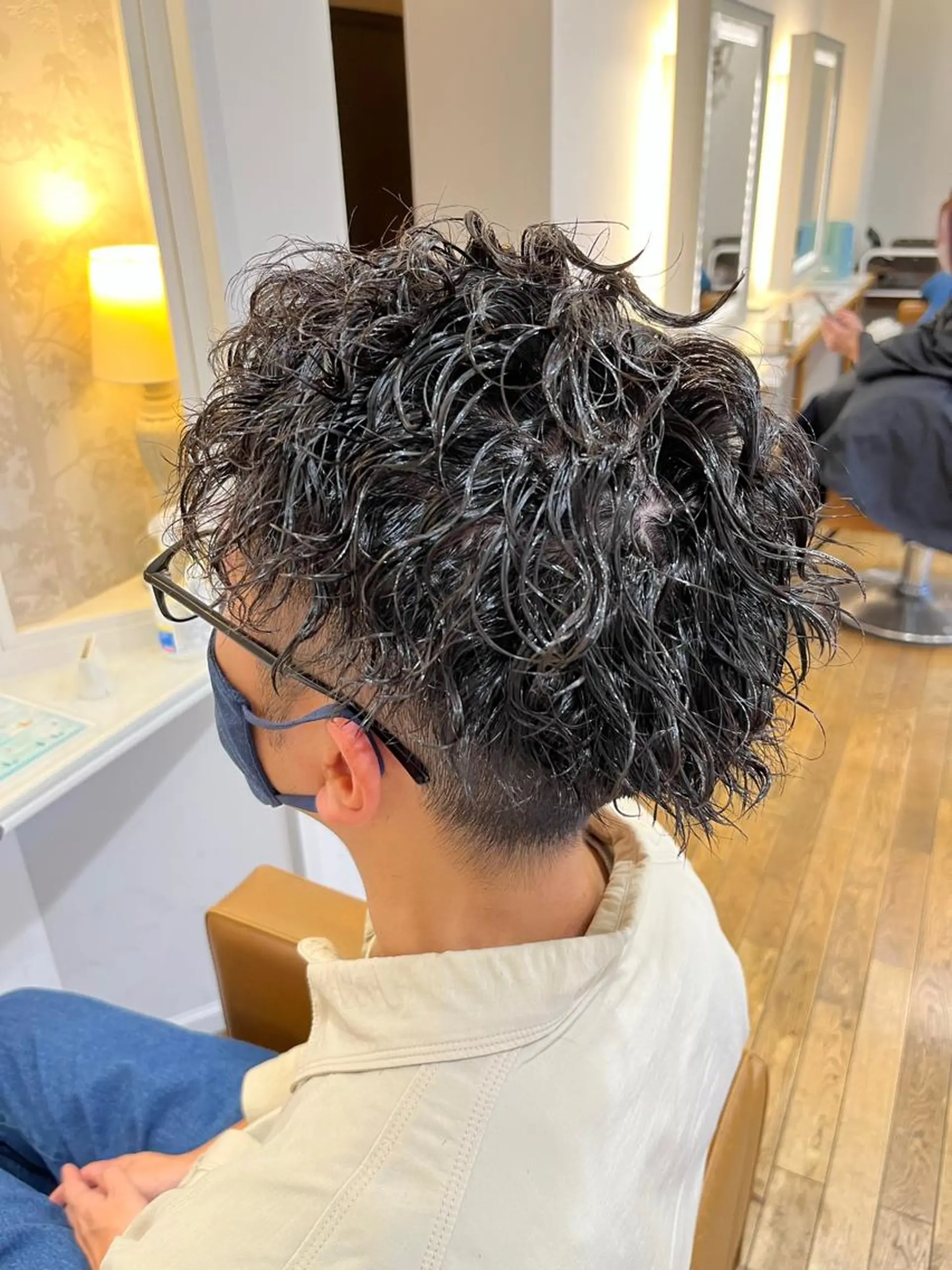 パーマ メンズ メンズパーマ スパイラルパーマ パーマ 🇨🇦海外美容師 FUMA🇨🇦のヘアスタイル