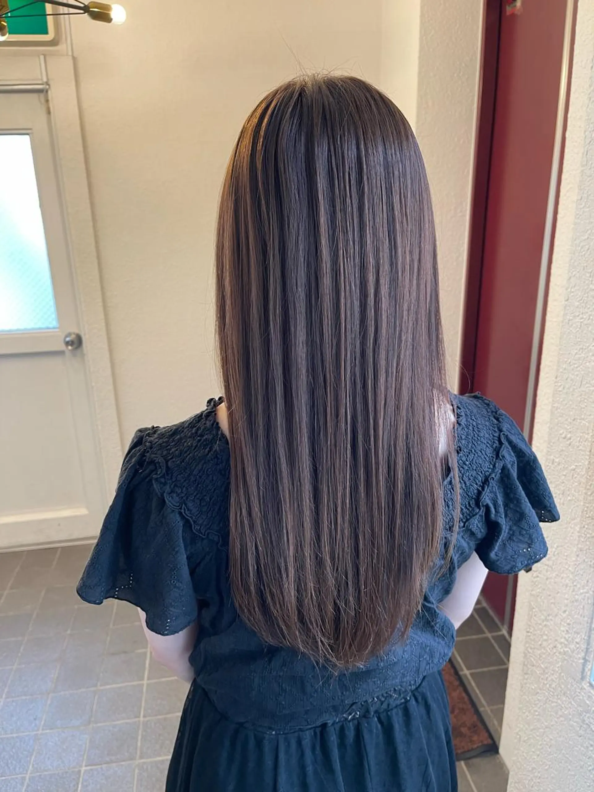 セミロング 竹下 了史のヘアスタイル