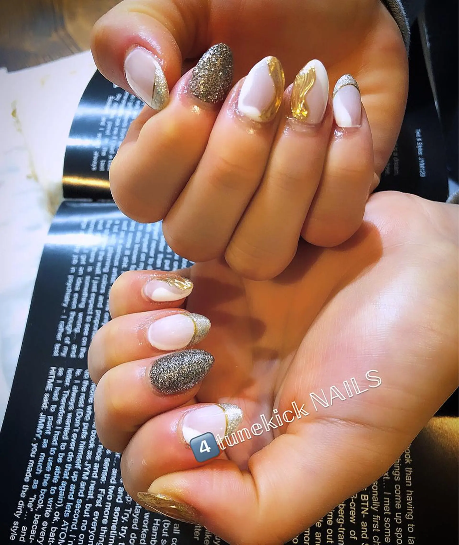 ネイル 4tunekick NAILS(フォーチュンキックネイルズ)所属・光森 淳子のネイルデザイン