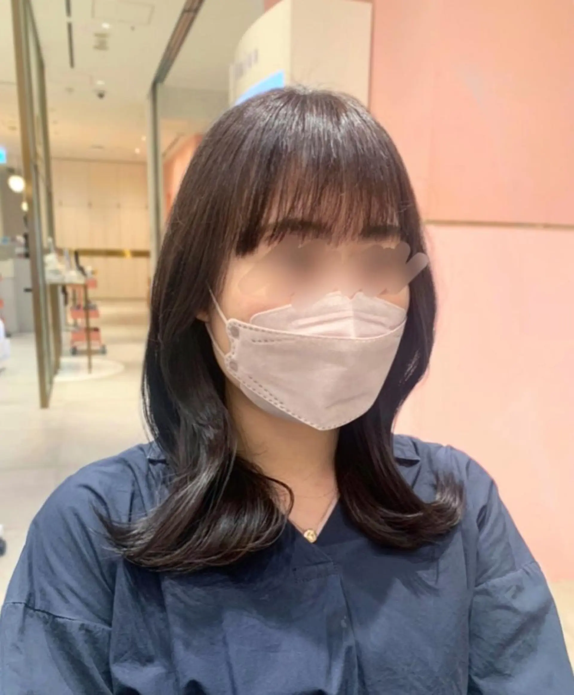 ミディアム カラー ヘアアレンジ 内田 志乃のヘアスタイル