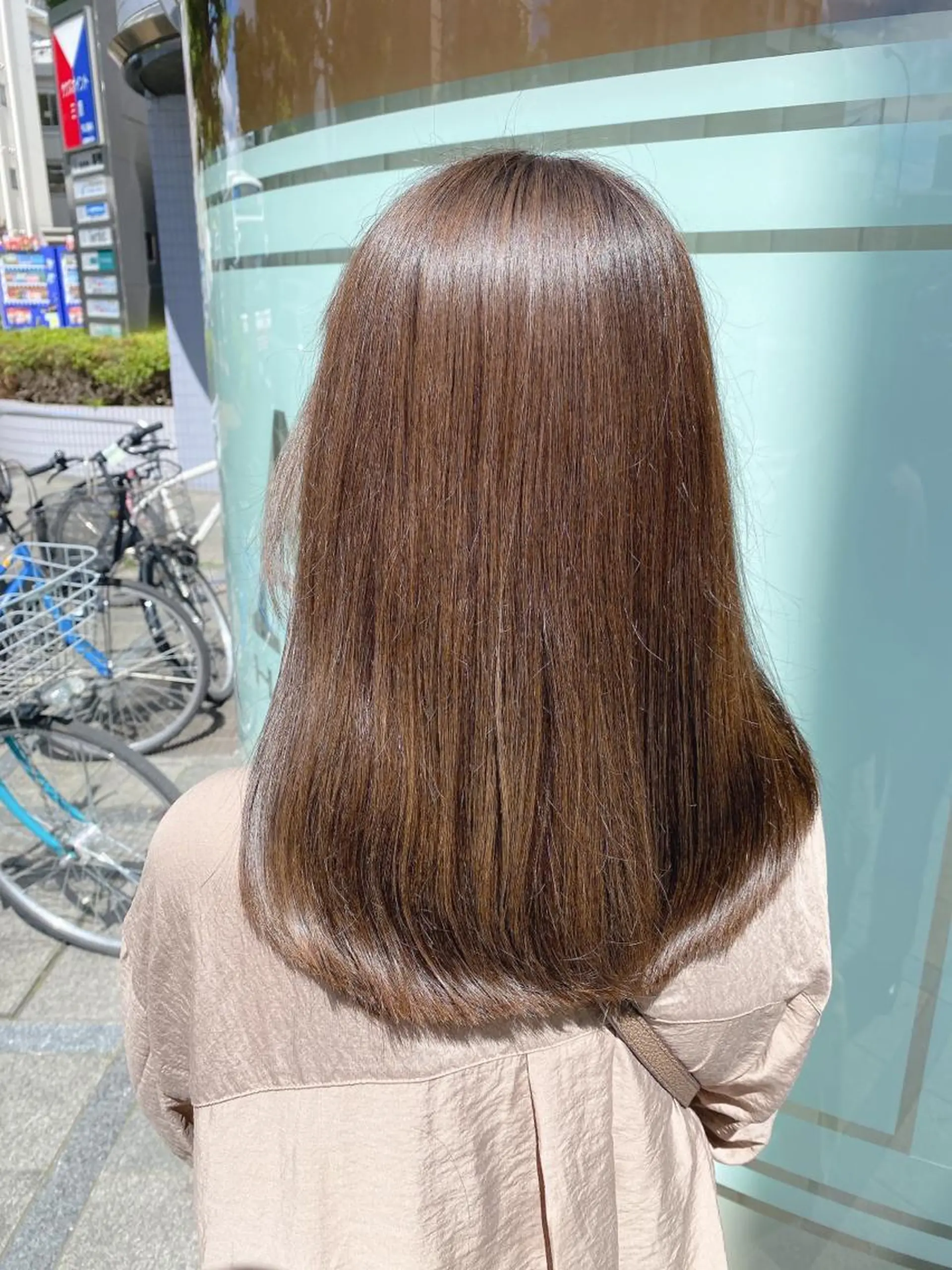 セミロング カラー 完全美髪特化 髪質改善/島　悠輔のヘアスタイル