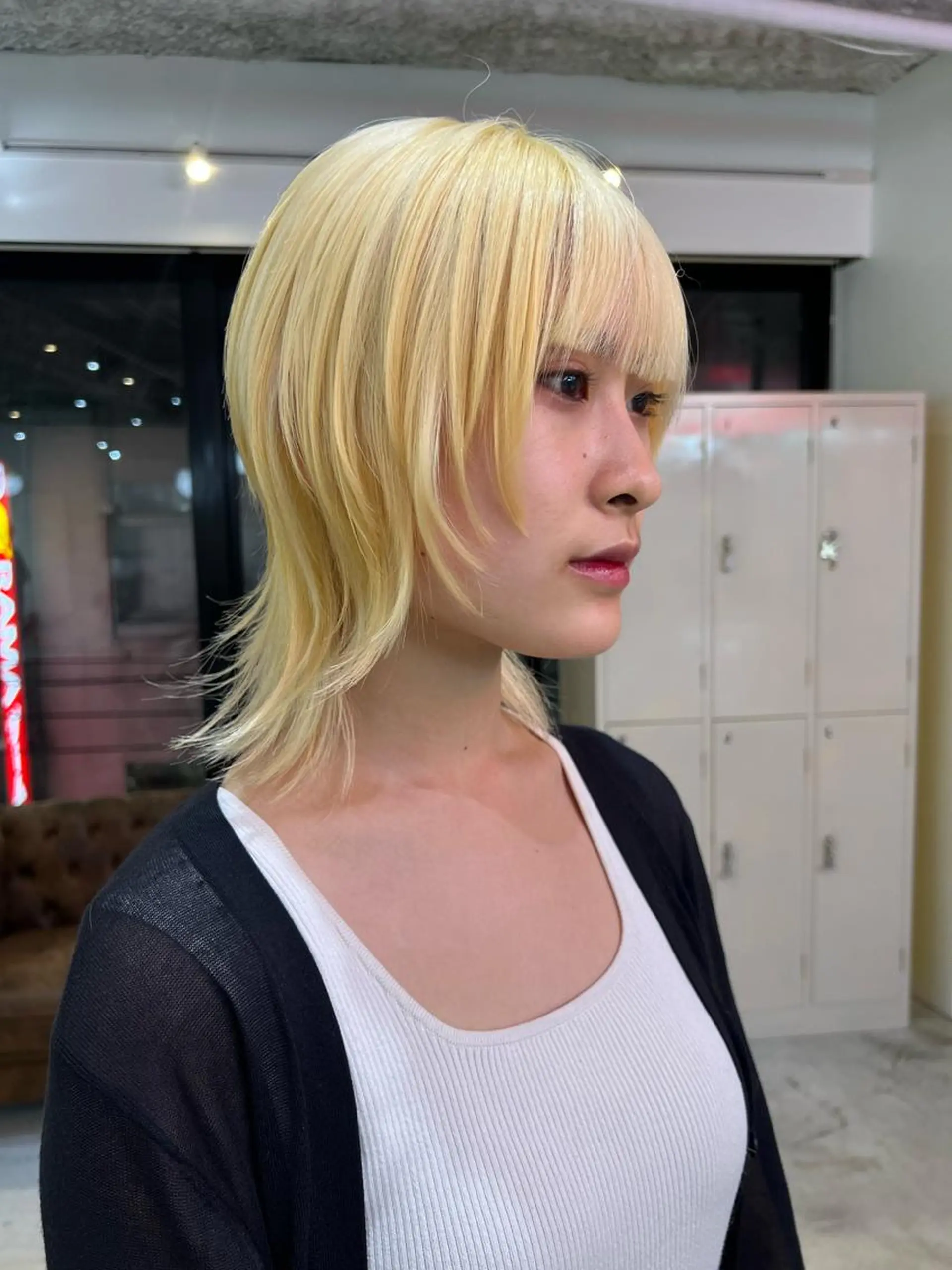 ミディアム 💥ウルフカット デザインあんな💥のヘアスタイル