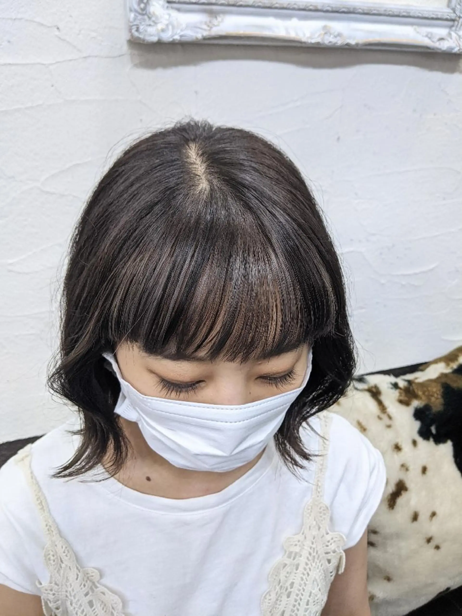 ミディアム カット ヘアカラー トリートメント Ruheplatz所属・HIKARI＠ Ruheplatzのヘアスタイル