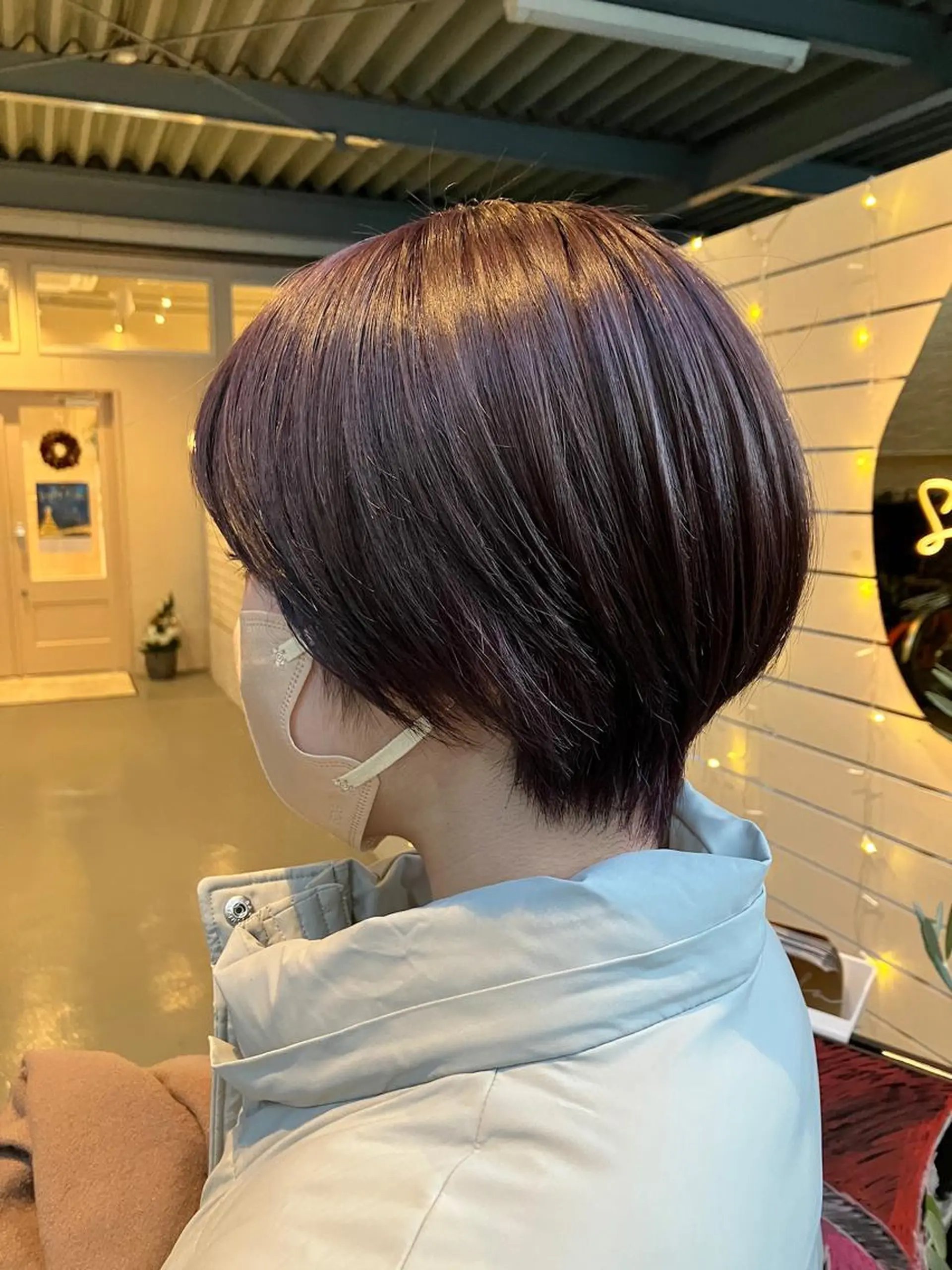 ショート カット ヘアカラー トリートメント 小島 健太郎のヘアスタイル