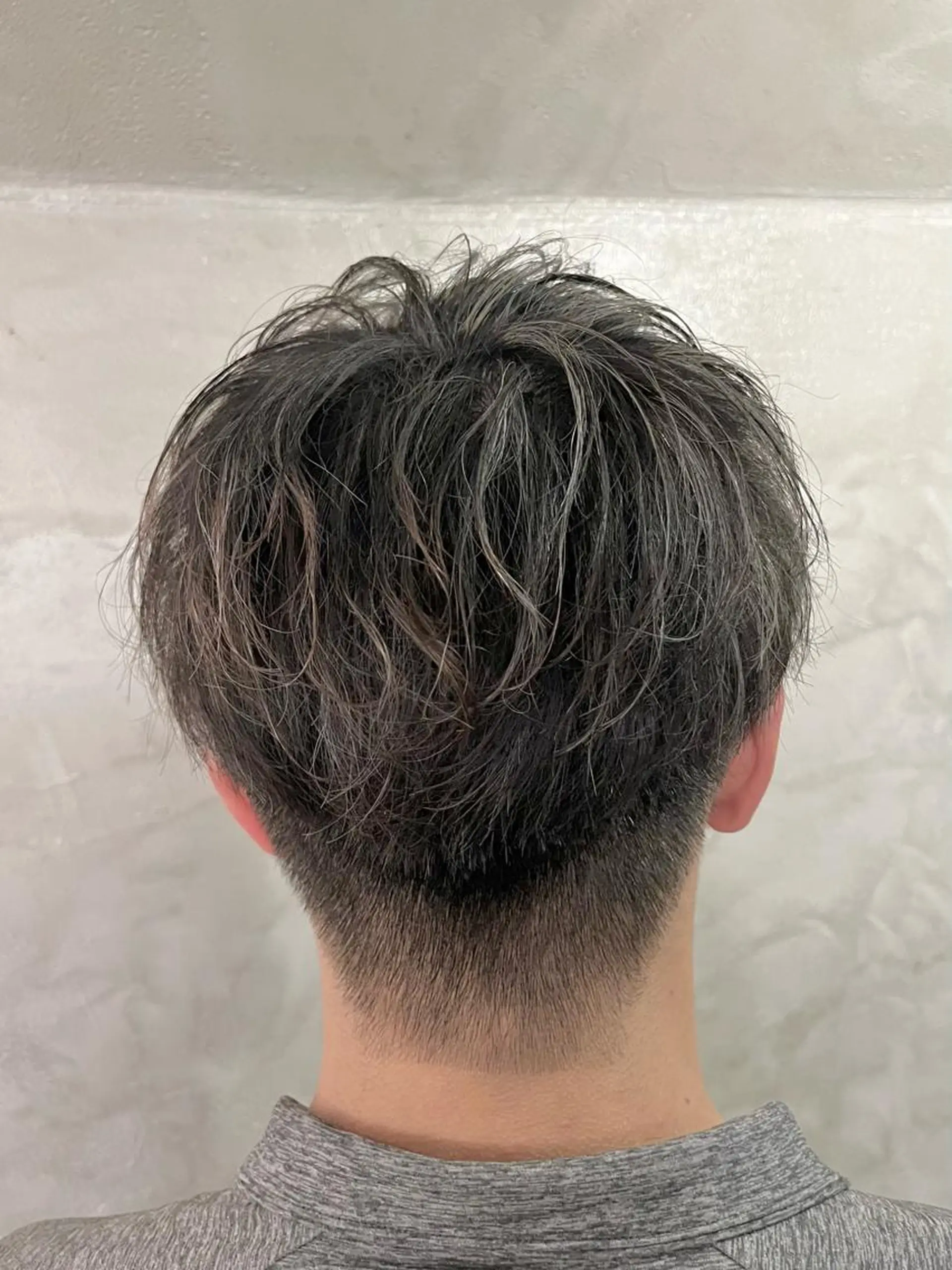 カラー メンズ ヘアカラー FUJINO RYOのヘアスタイル